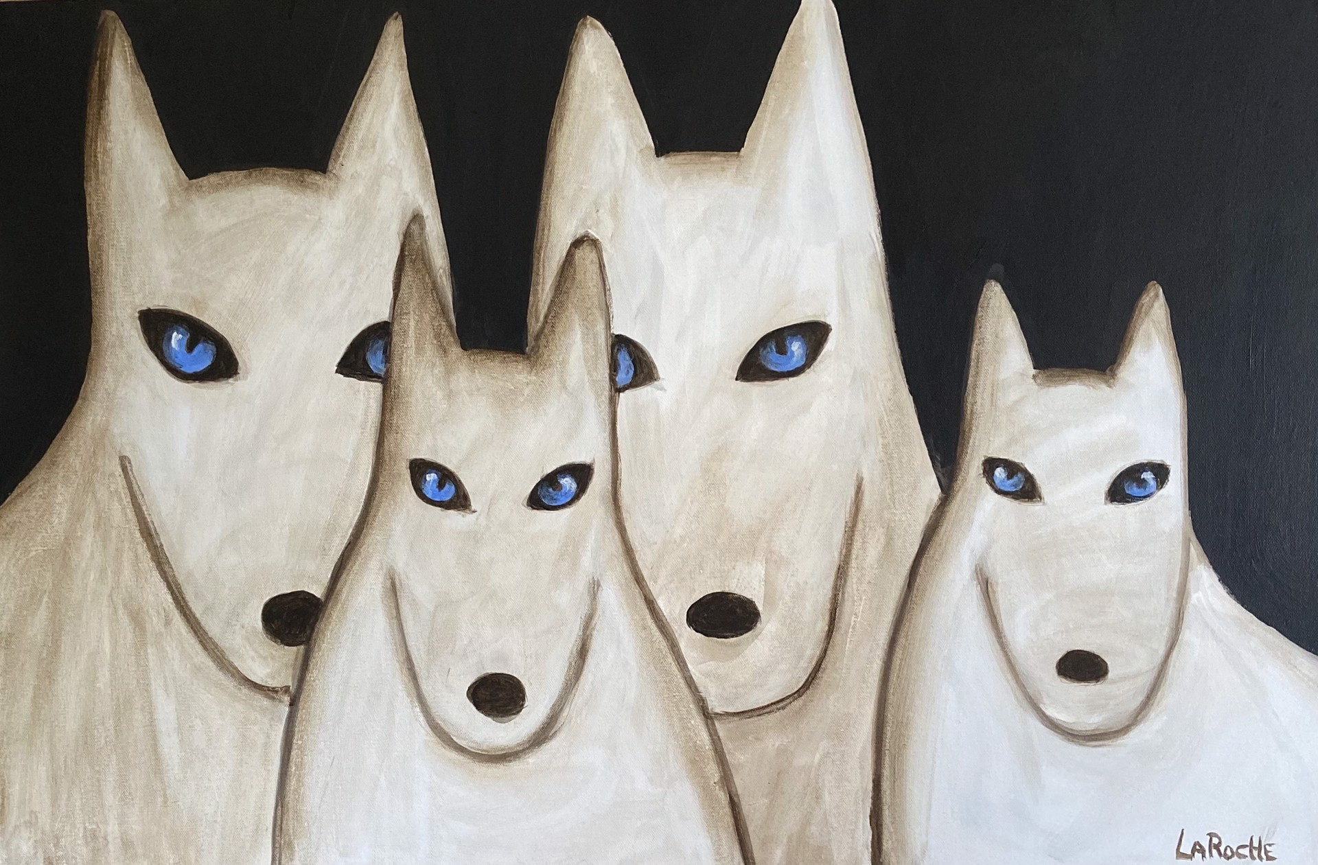 NEW SERIES: FAMILY - White Wolves by Carole LaRoche