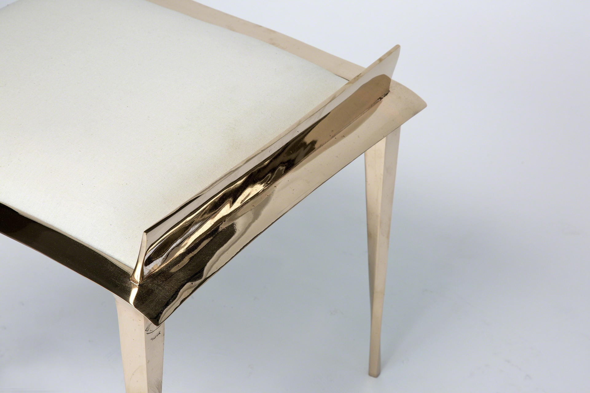 Bronze stool by Anasthasia Millot