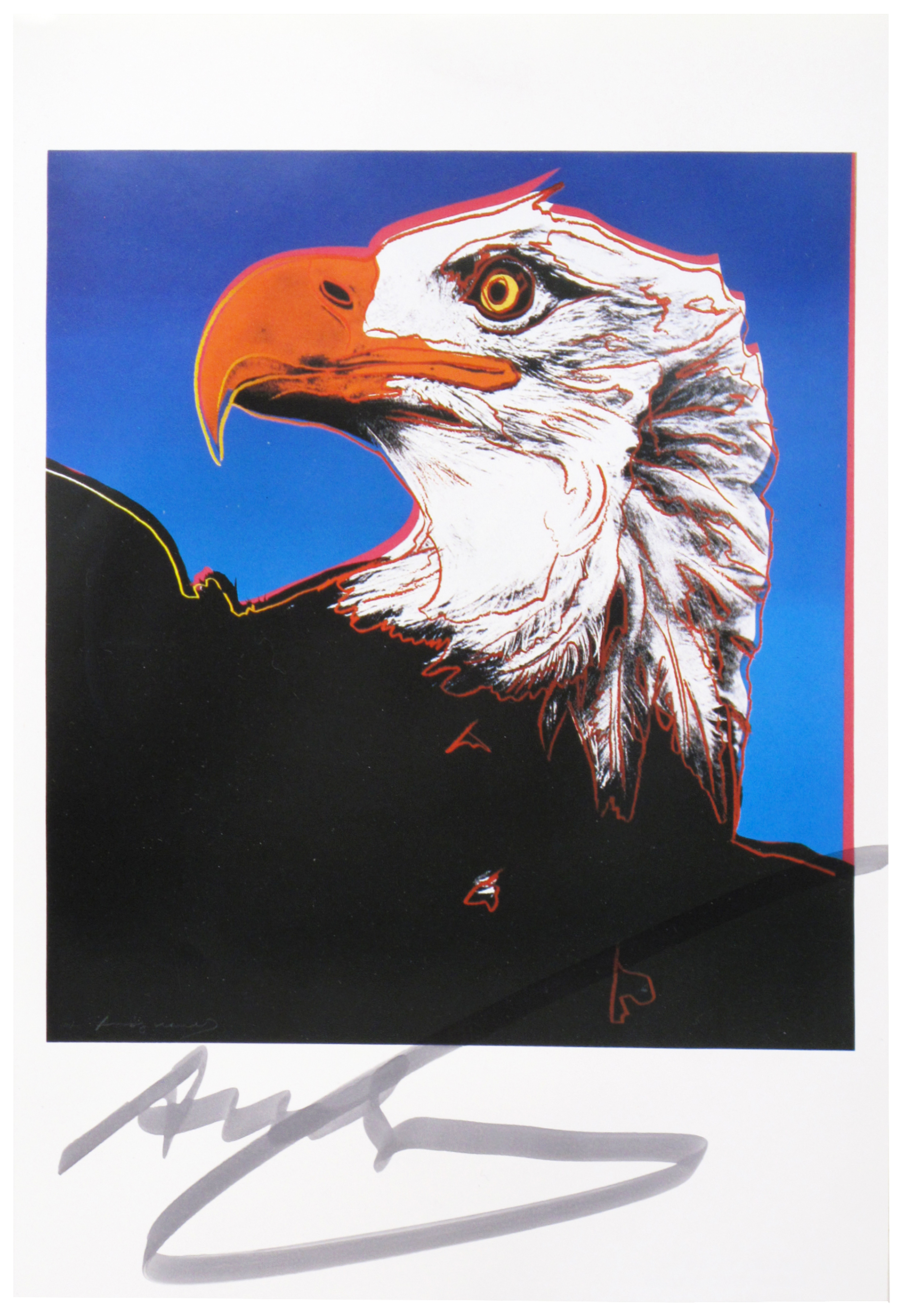 Bald Eagle by Andy Warhol