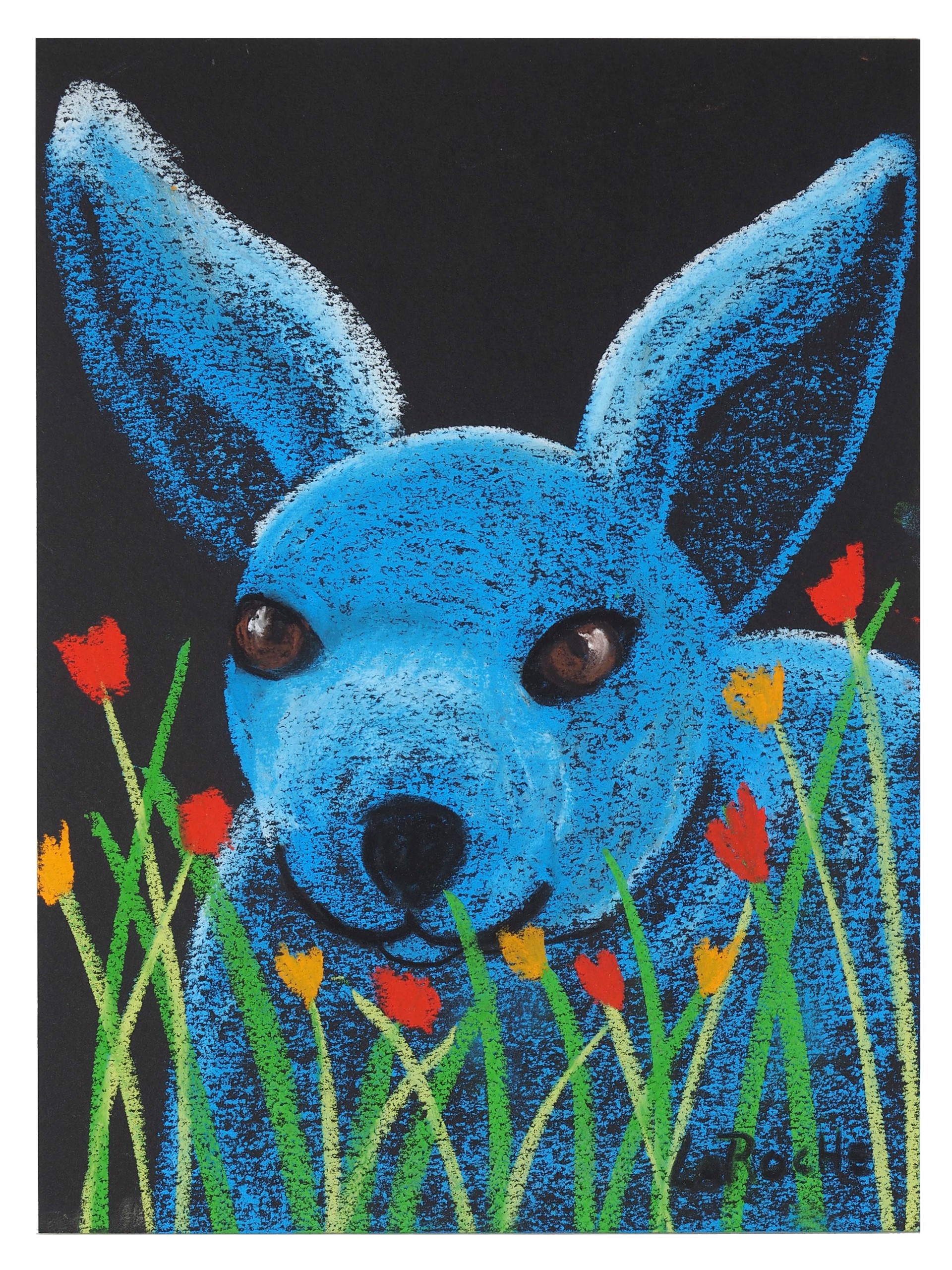 Blue Bunny by Carole LaRoche