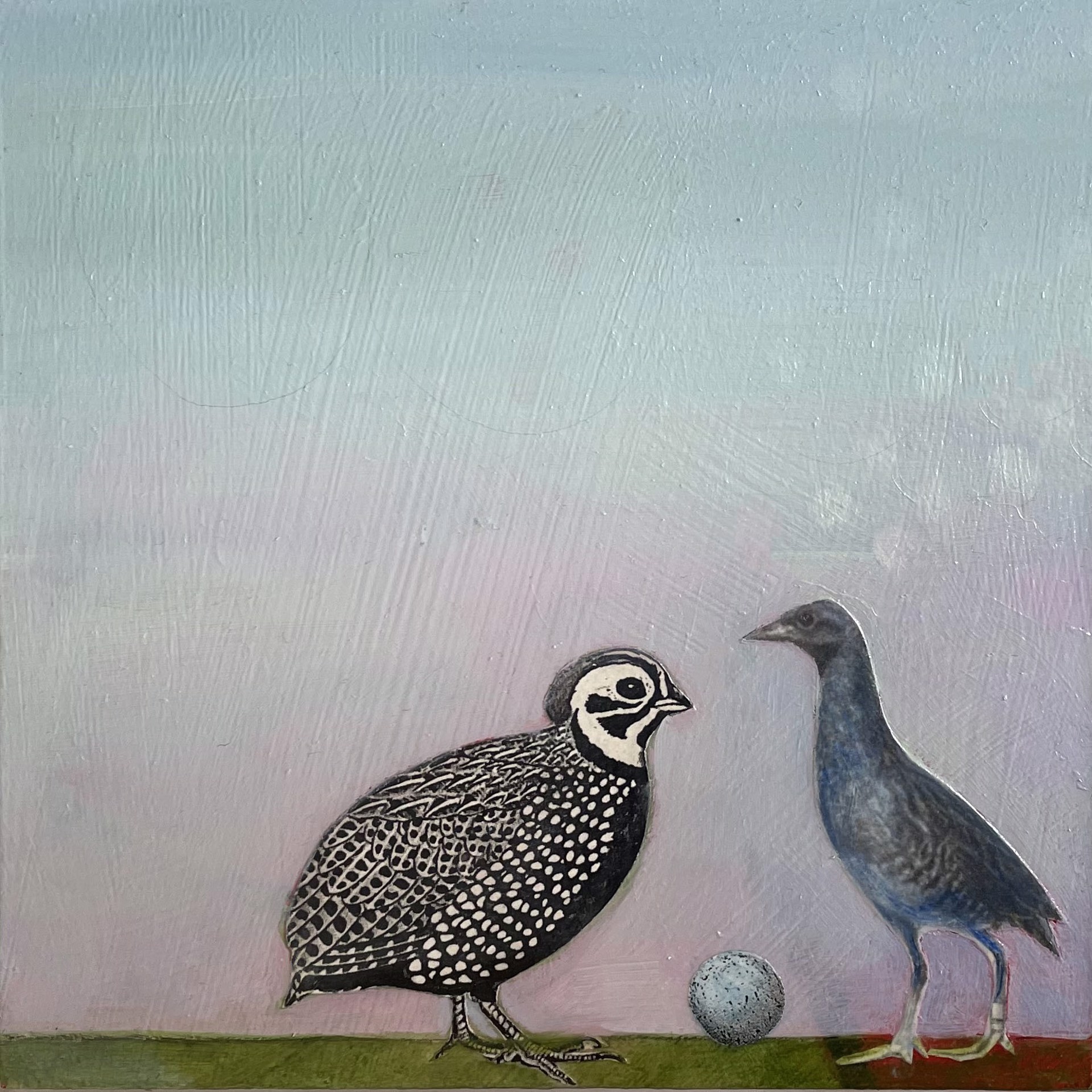 Bird Couple by Suzanne Sbarge