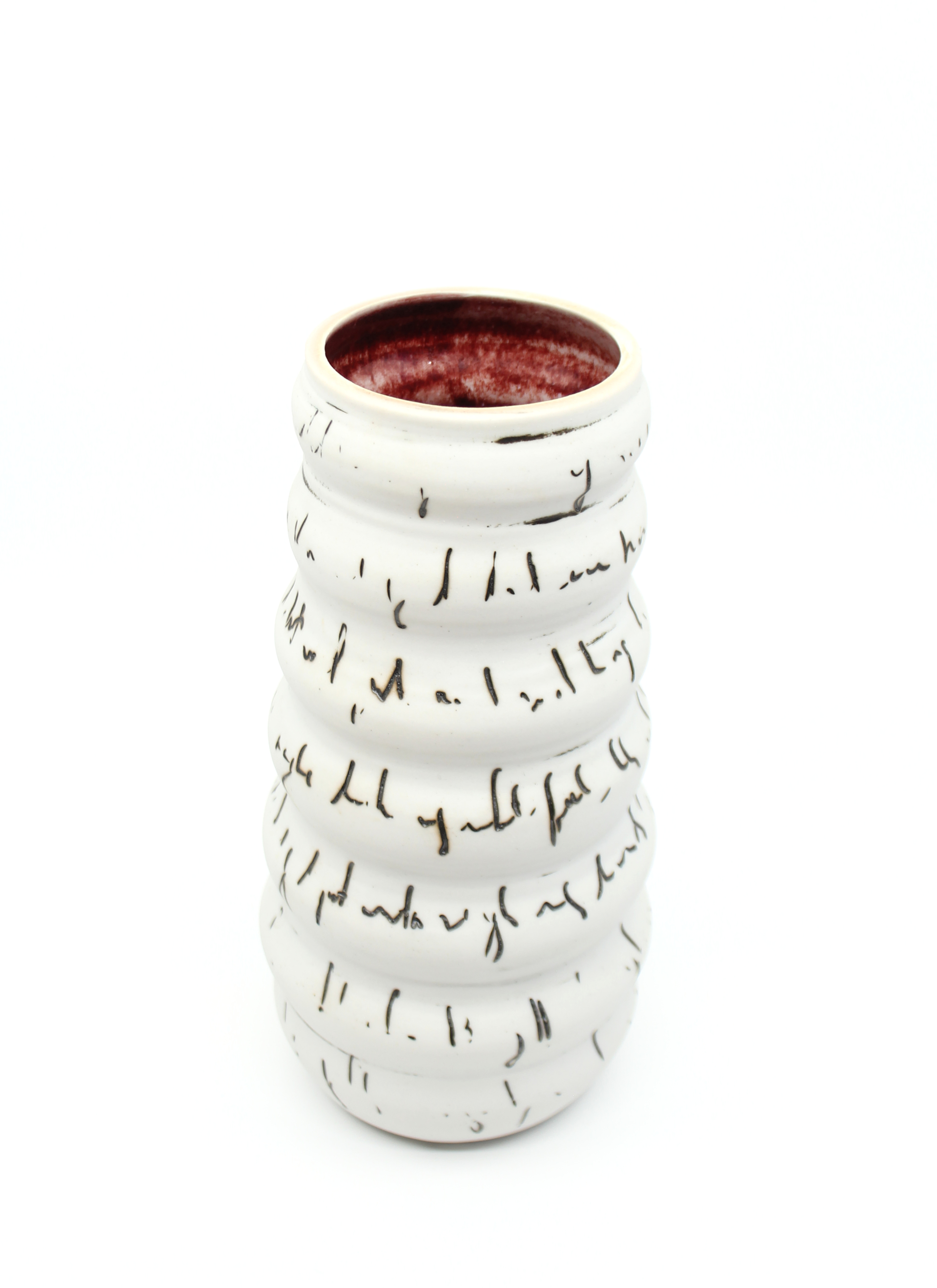 Writing Vase II by Heather Bradley