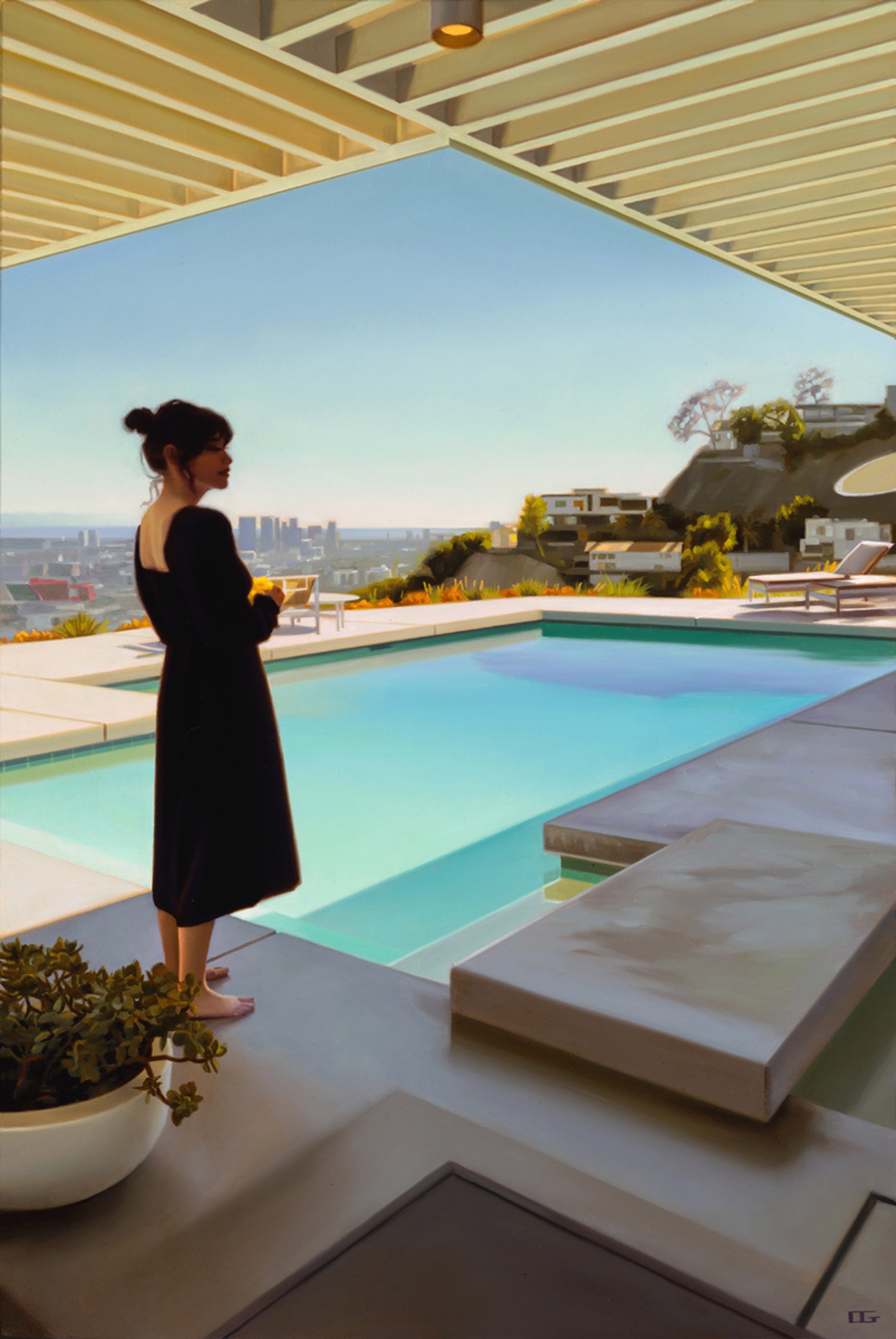Solace On The Hill - Original by Carrie Graber