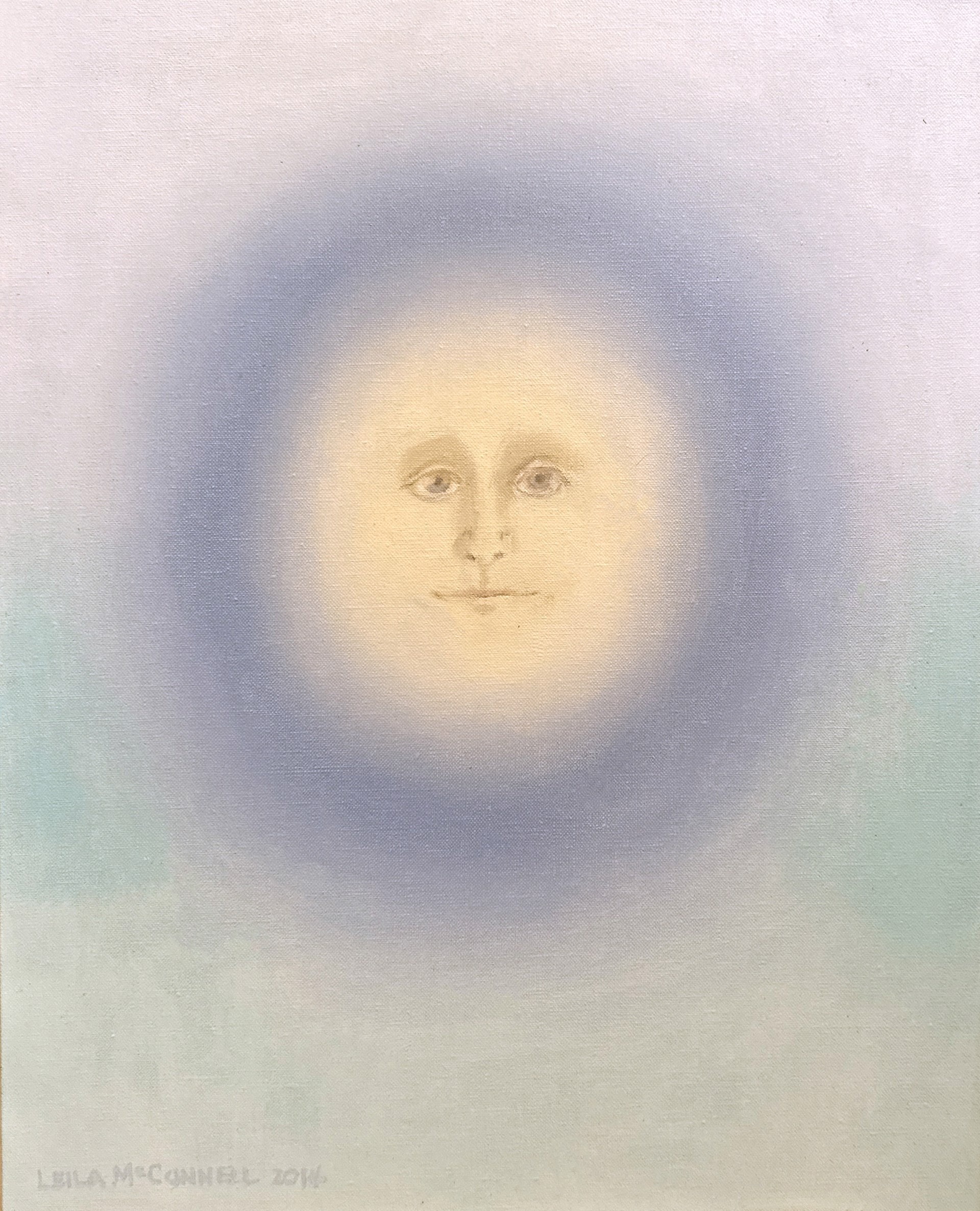 Blue Moon Face by Leila McConnell
