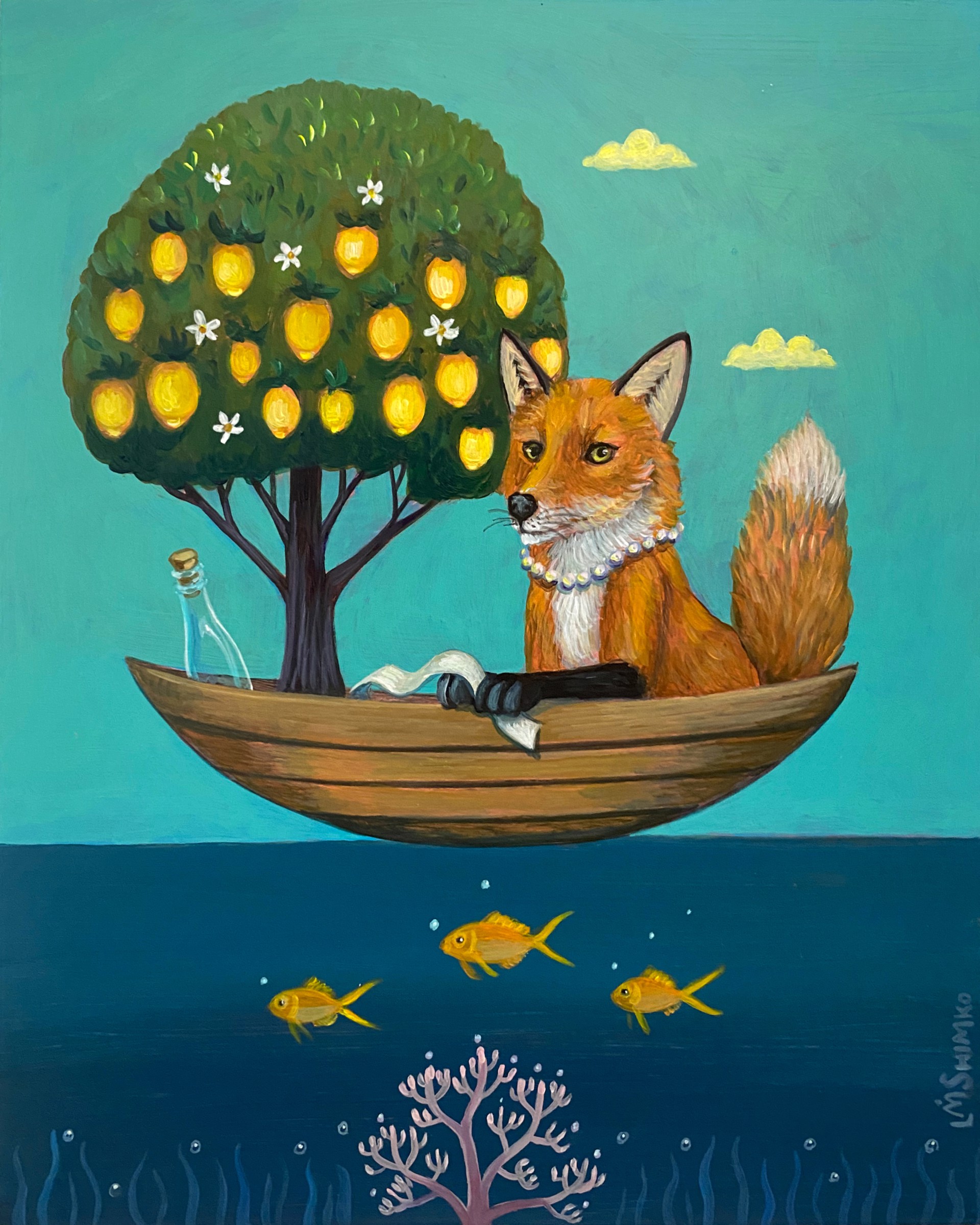 Ballast Lemon Tree Fox by Lisa Shimko