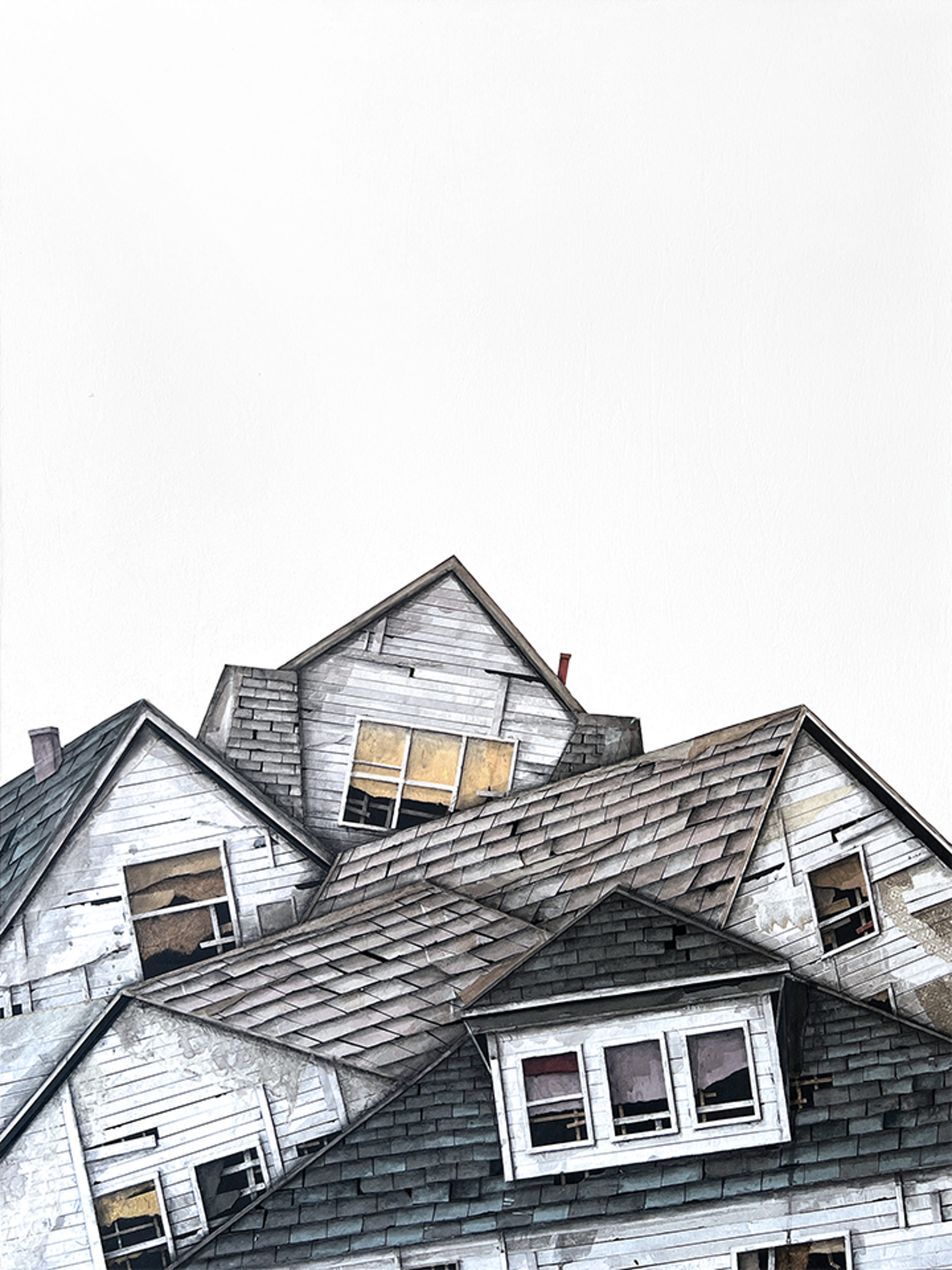 Rooftops I by Seth Clark