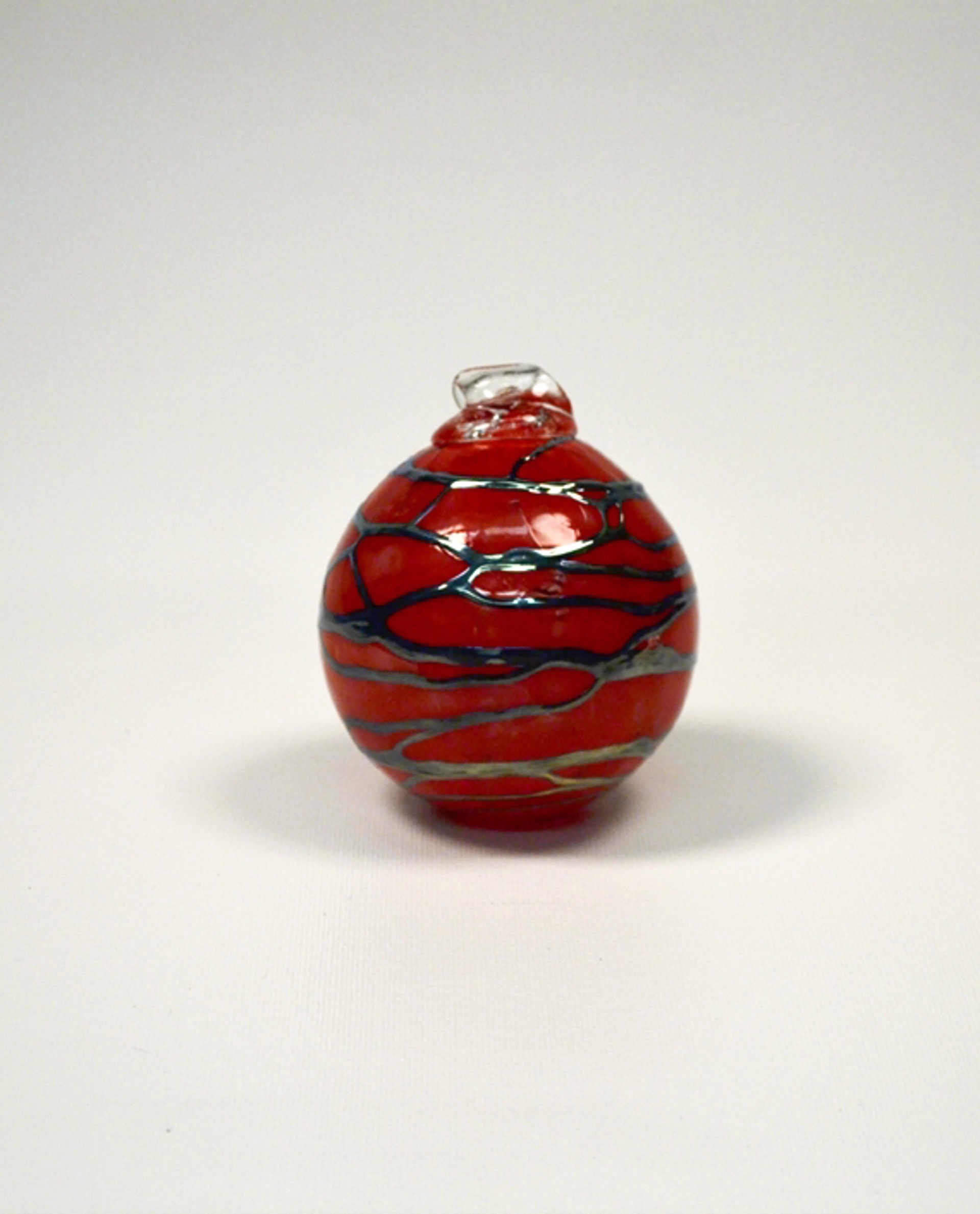 Candy Apple Crackle by Lazer Glass Company