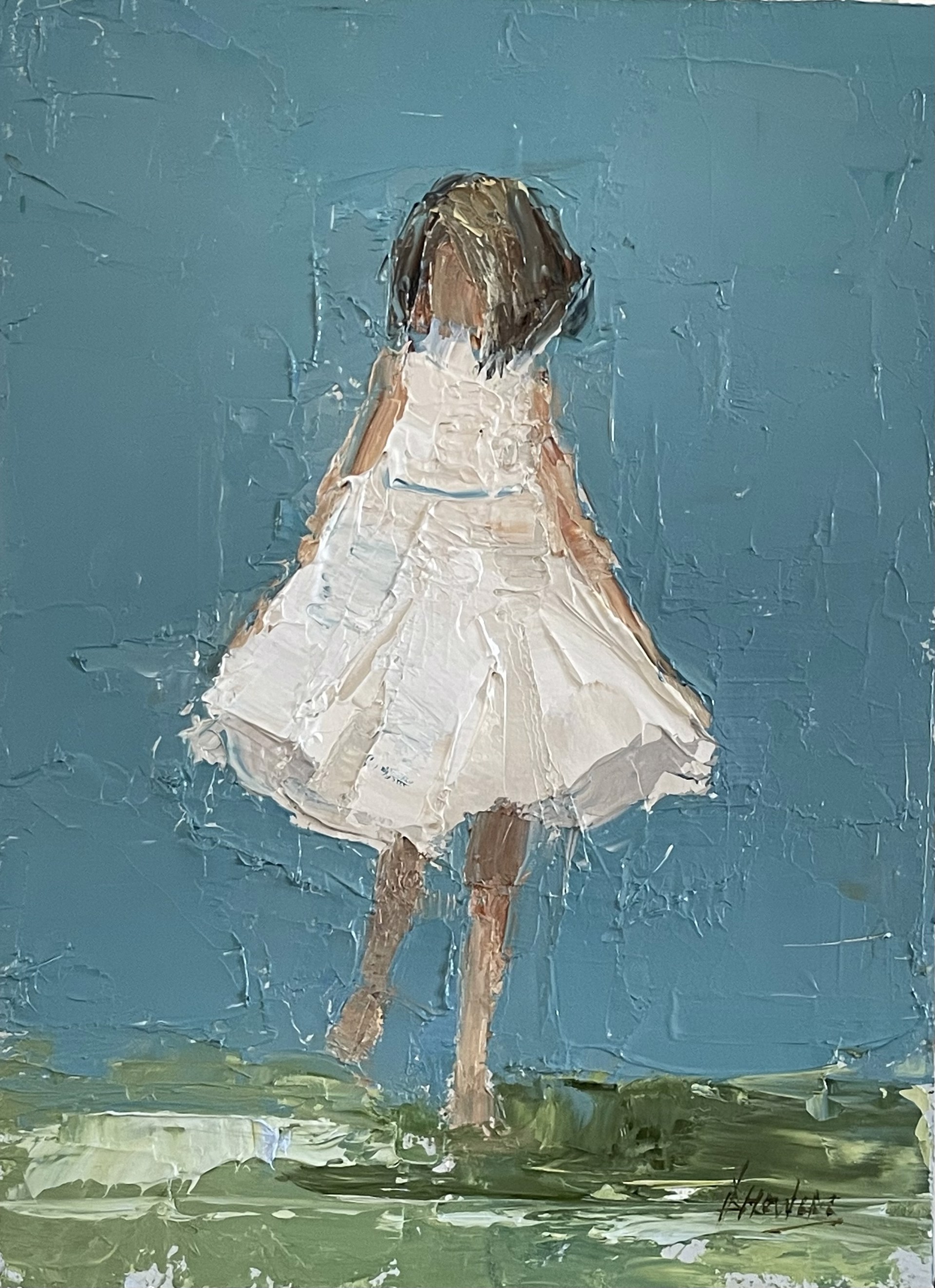 Girl {SOLD} by Barbara Flowers