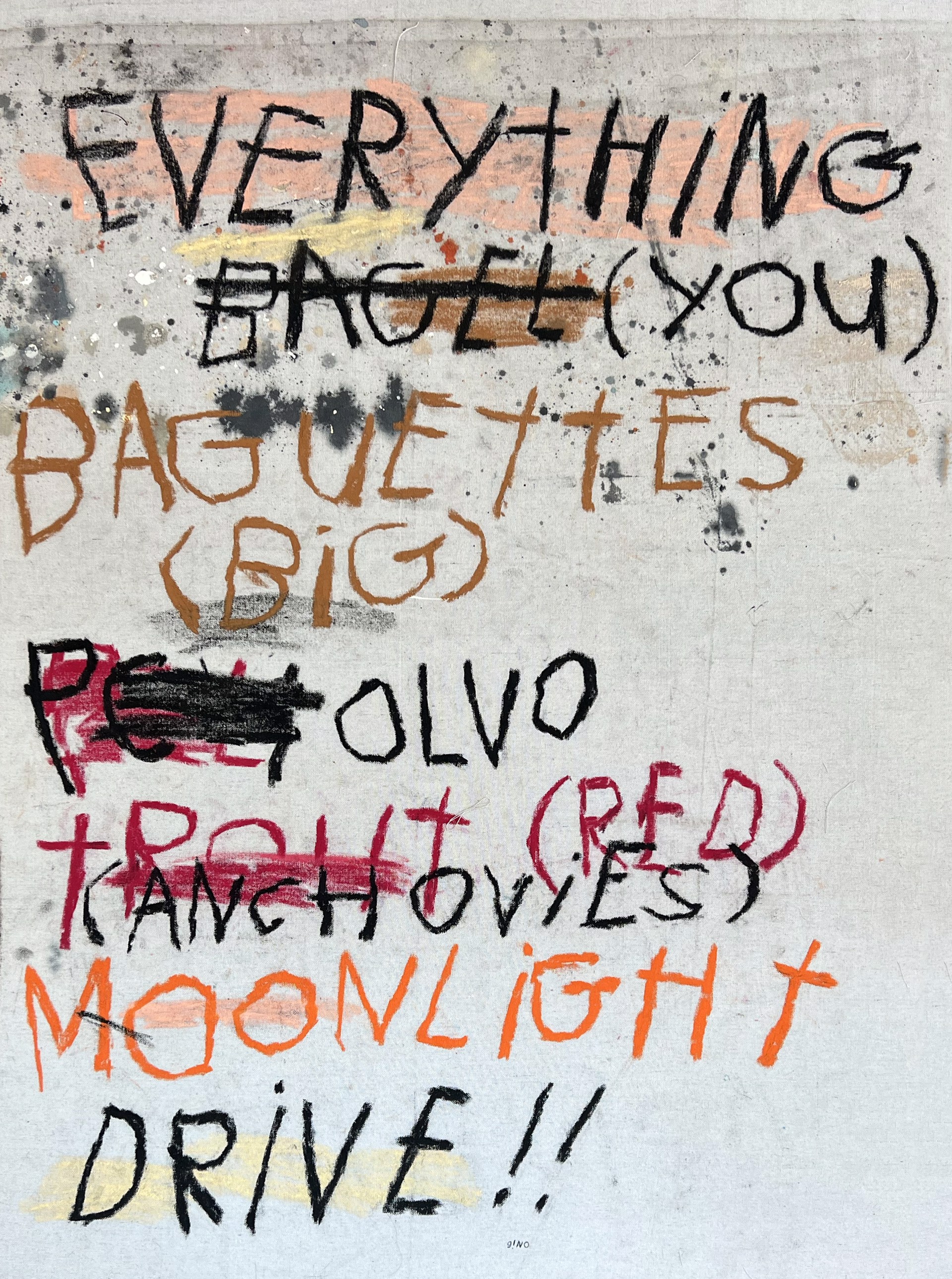 Anchovies, Moonlight by Gino Belassen