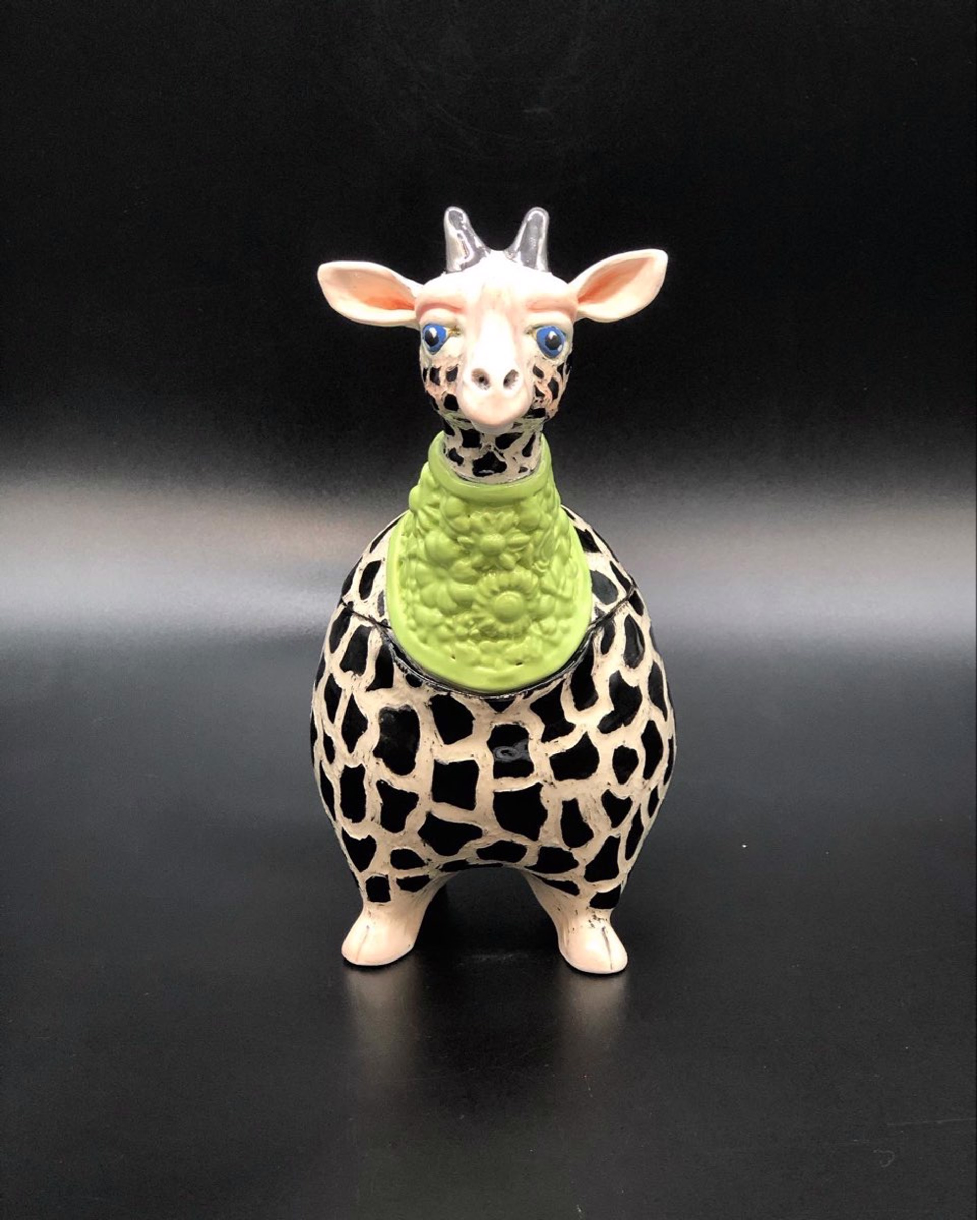 Giraffe Slice Jar by Lisa Hager