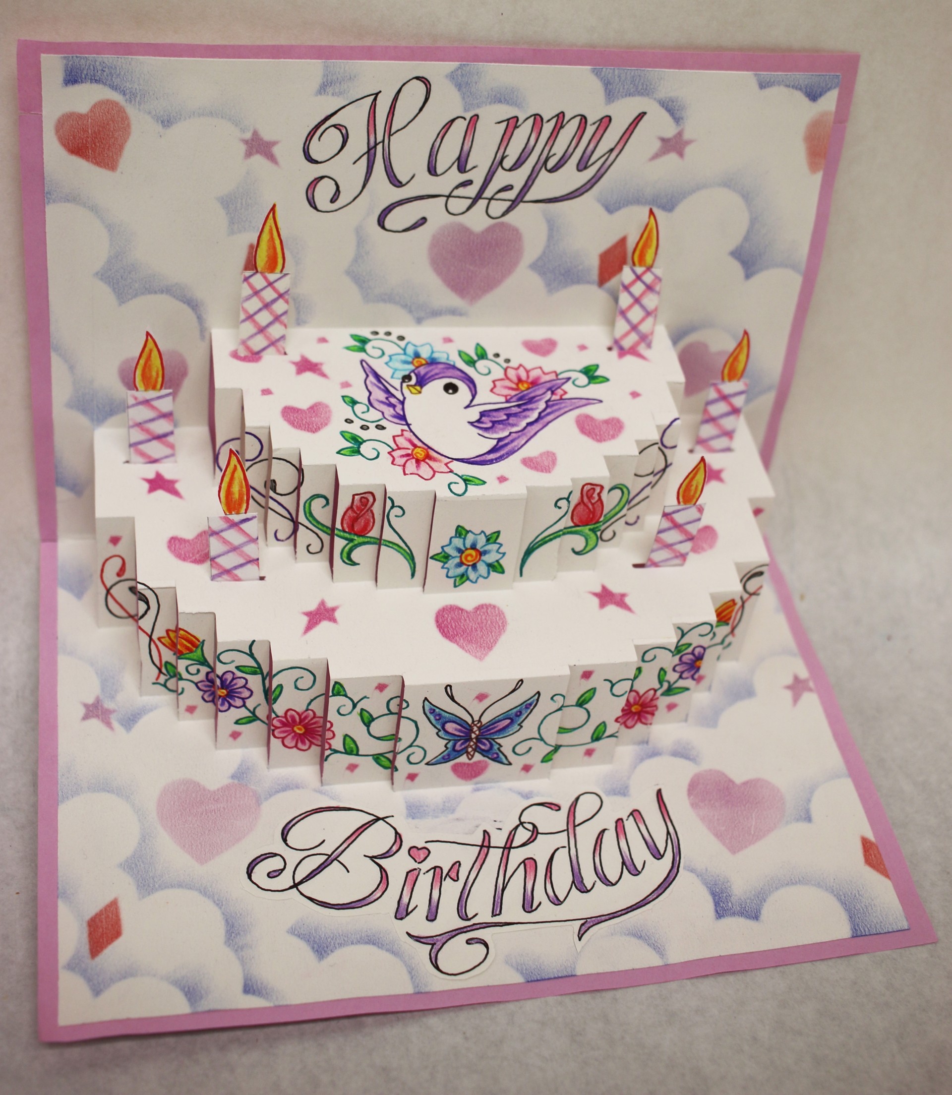 Pop Up Birthday Cake by Johny B