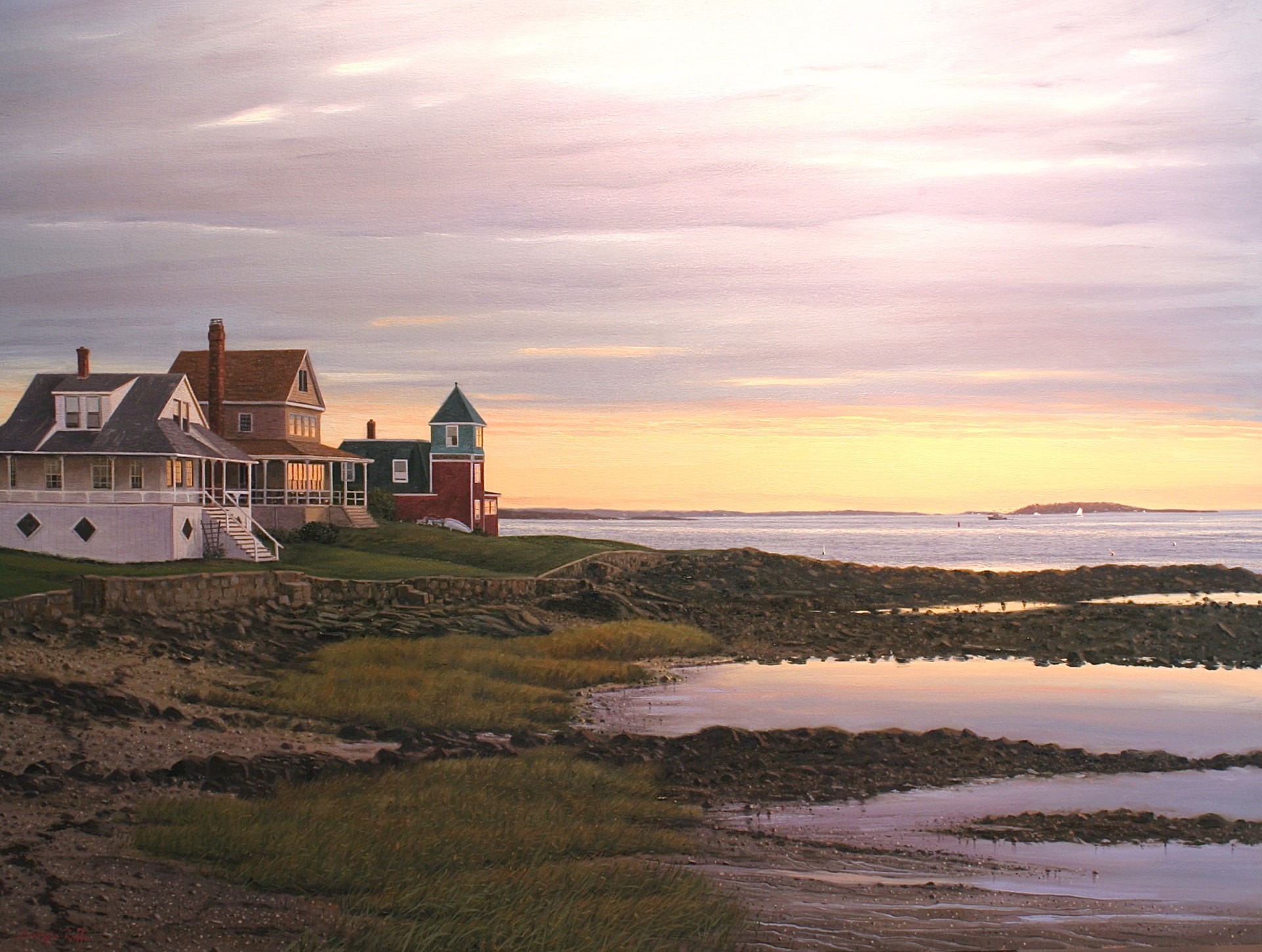 Dawn, Brunswick Maine by Sergio Roffo