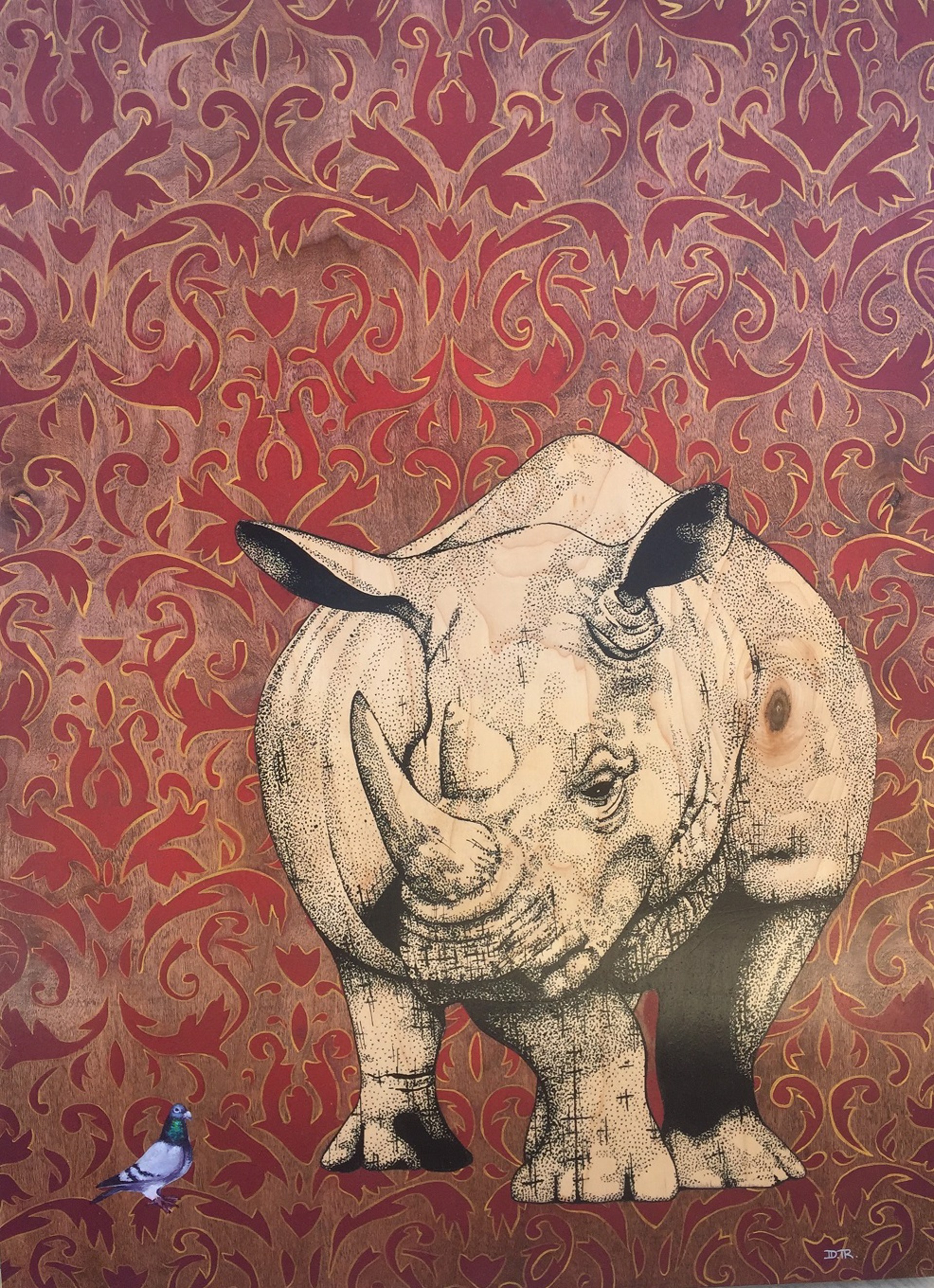 Le Rhino Curleux by Daniel Ryan