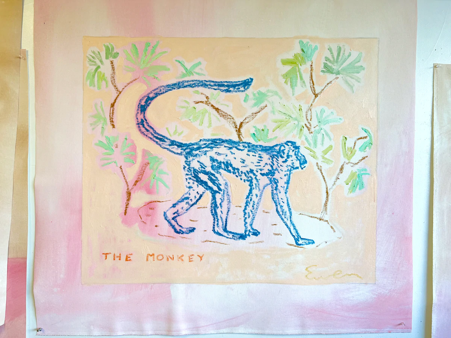 The Blue Monkey by Anne-Louise Ewen