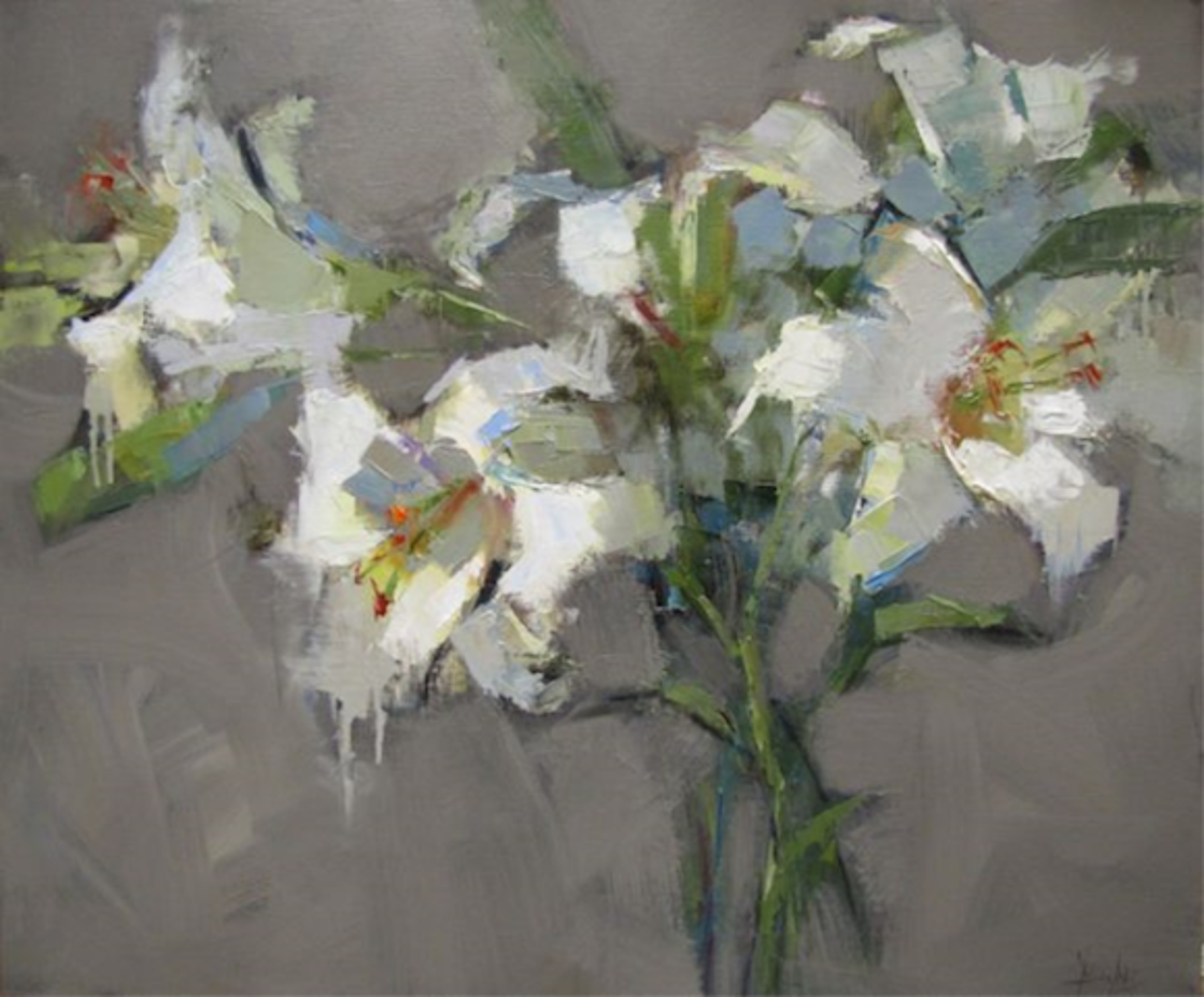 Lillies by Barbara Flowers