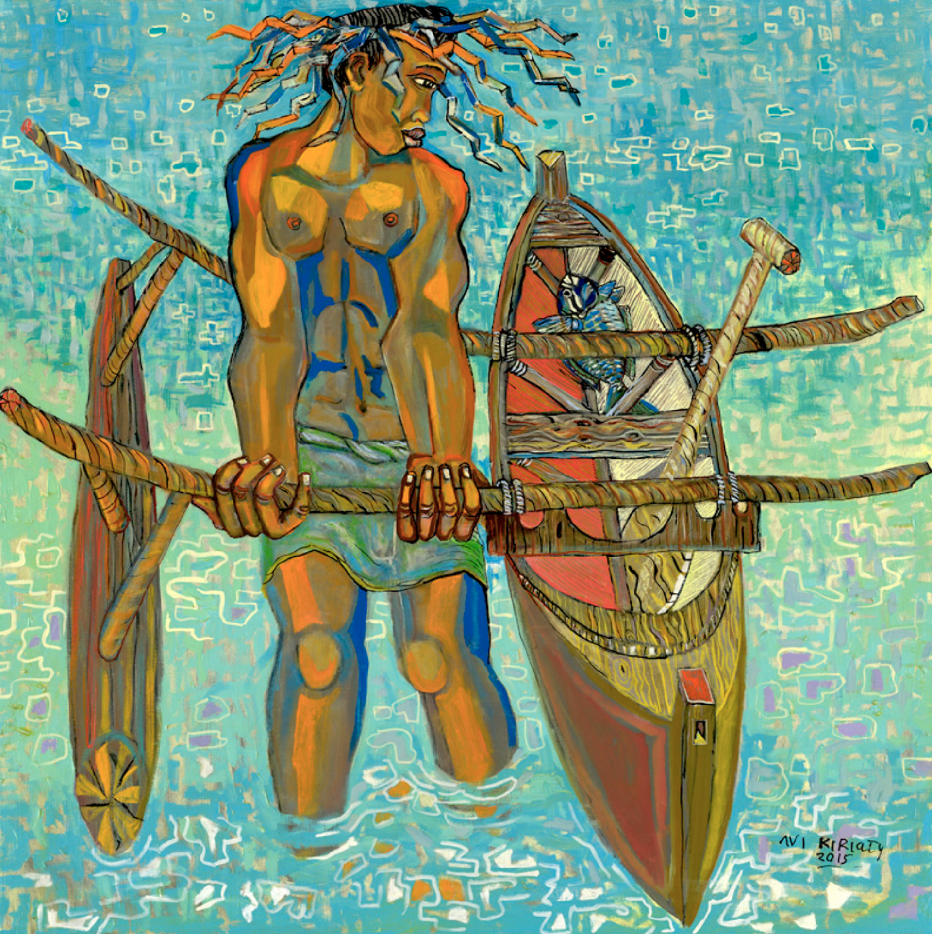 Puna Fisherman  by Avi Kiriaty