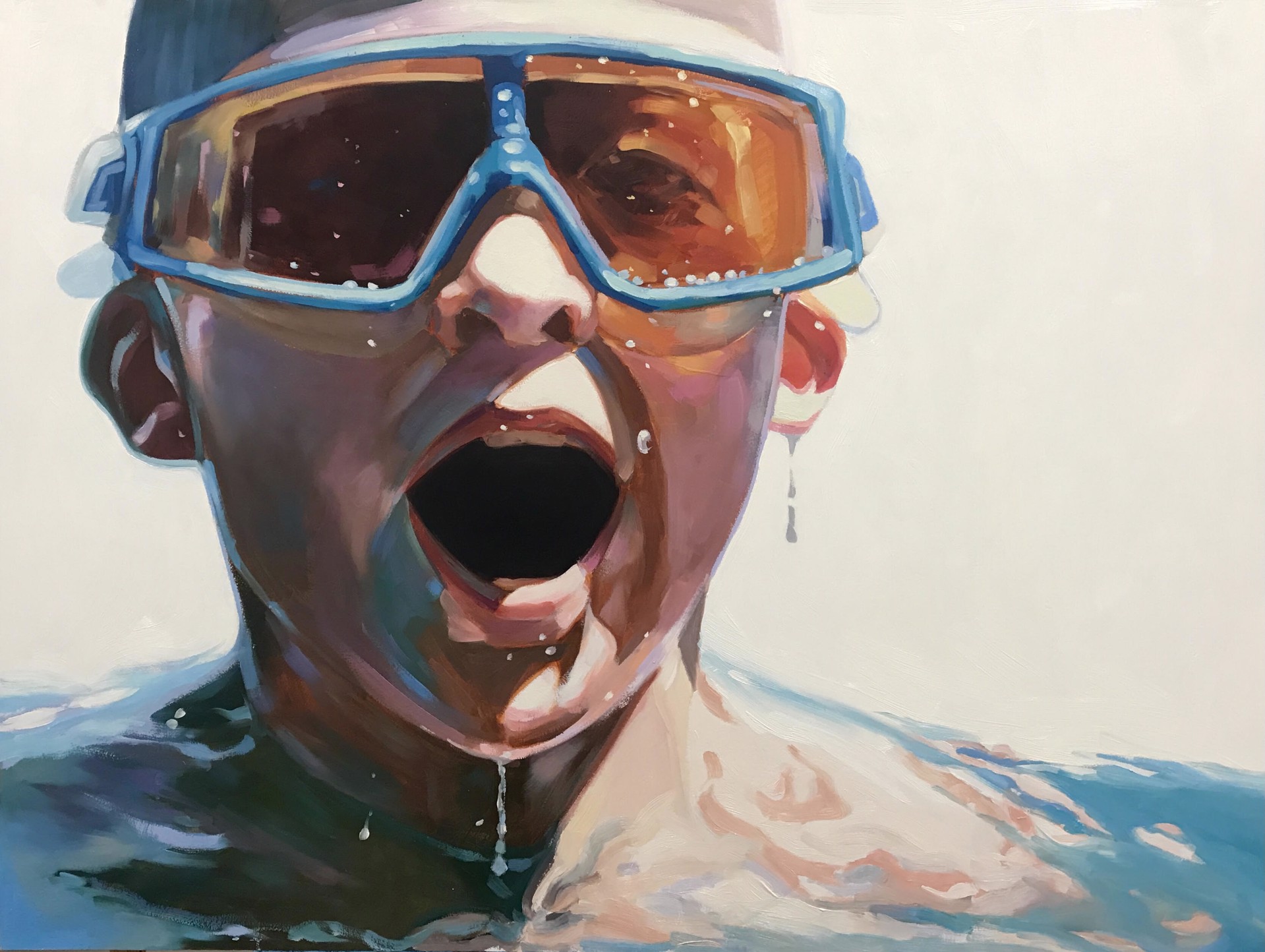 Boy With Goggles by Jessica Masters