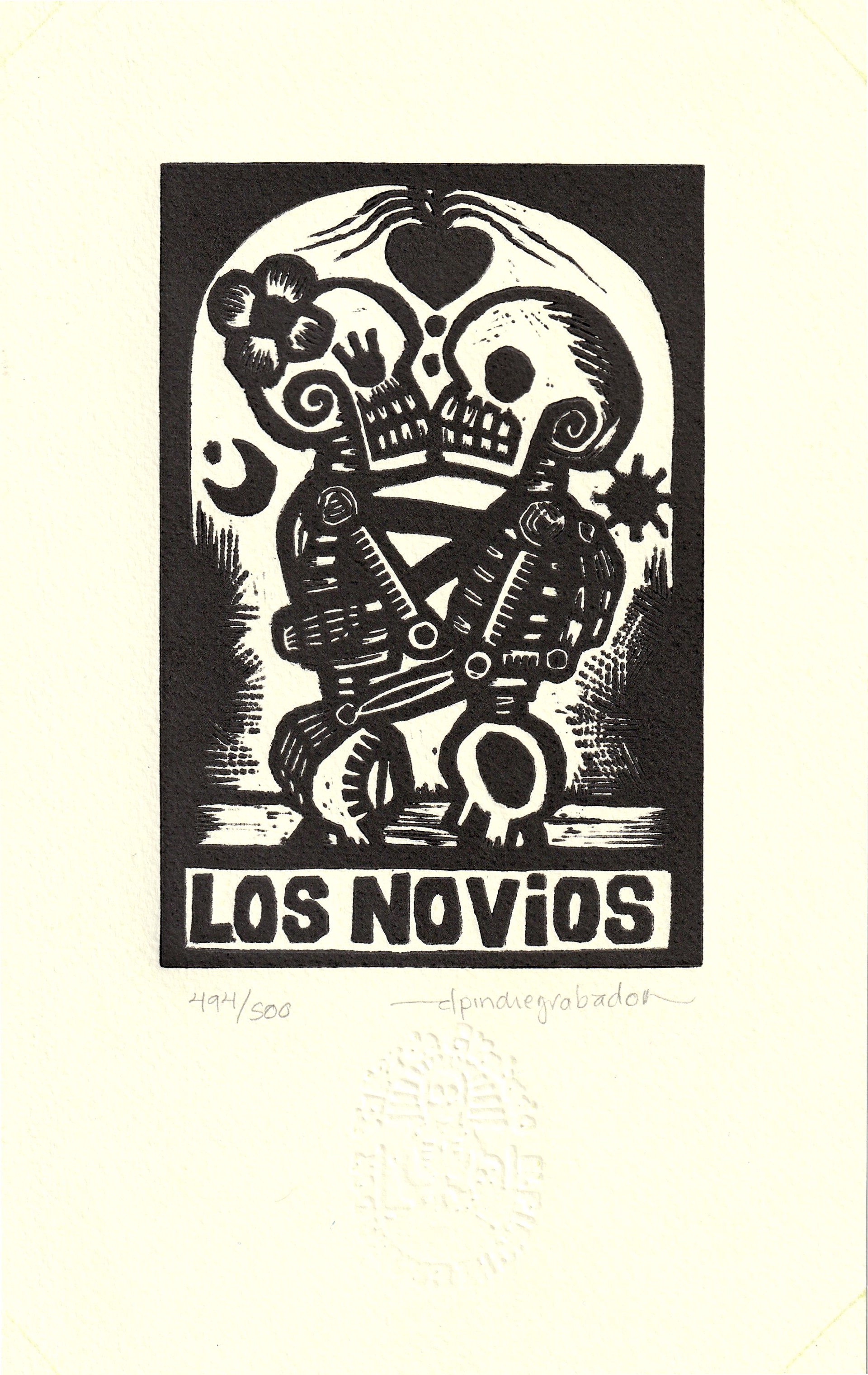 Los Novios by El Pinche Grabador