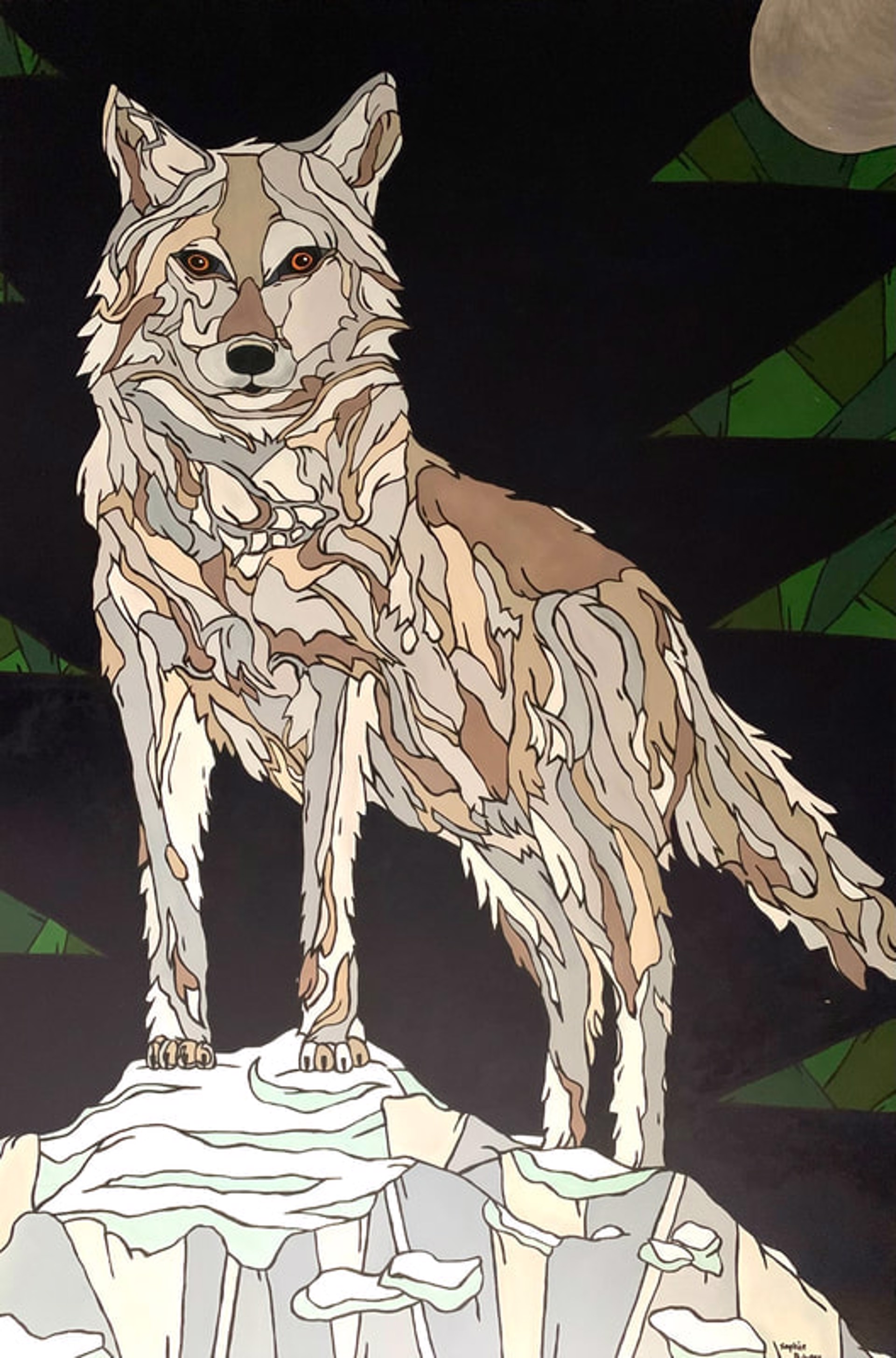 Wolf by Sophie Pulvers