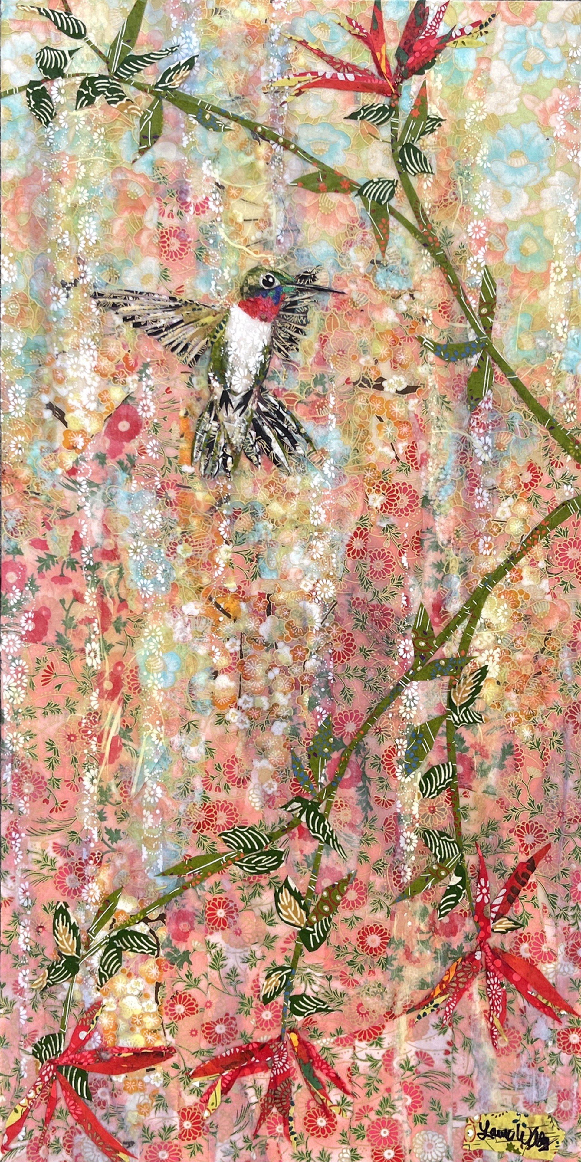 Hovering Hummingbird- SOLD! by Laura Adams