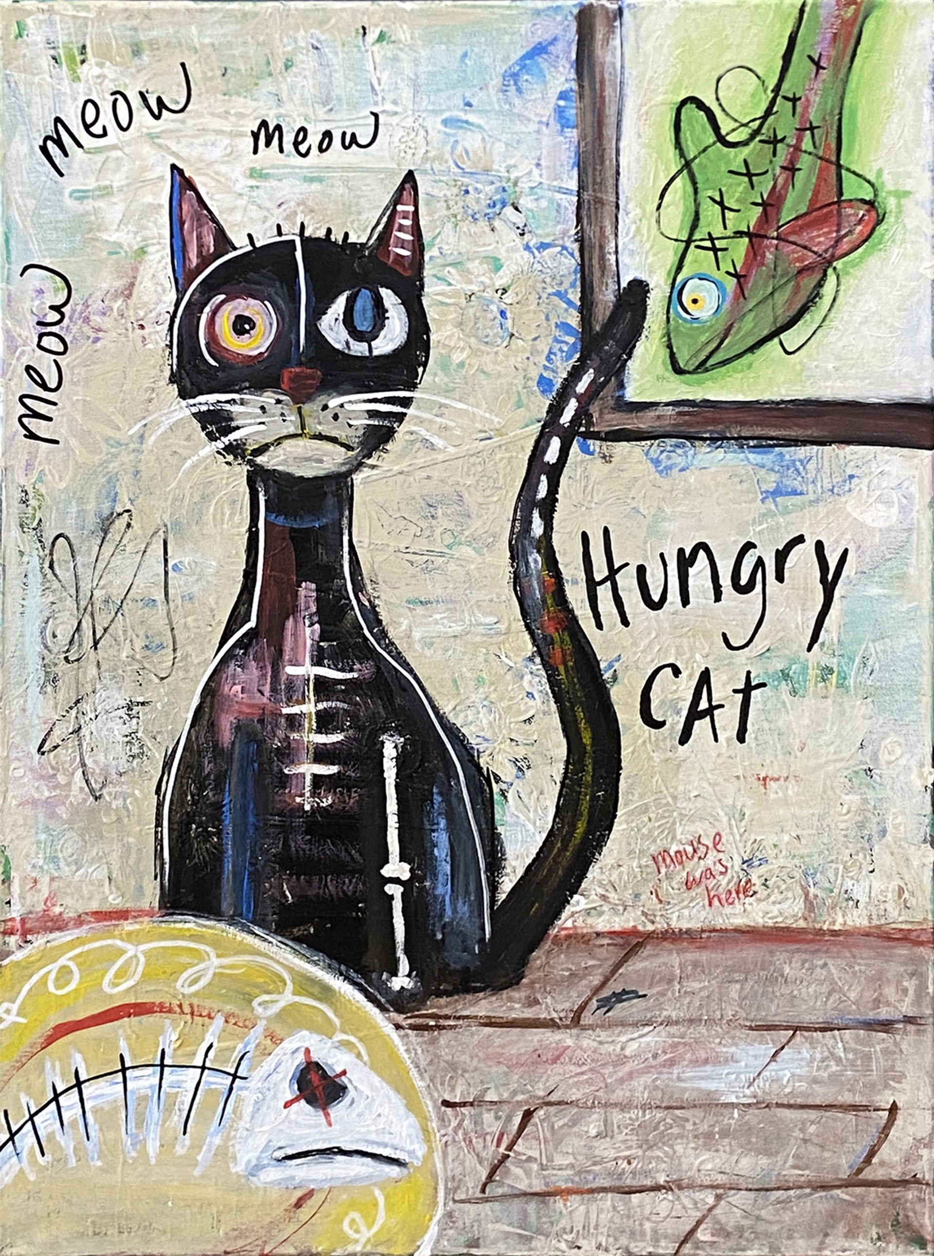 Hungry Cat by Jeremy Bruno