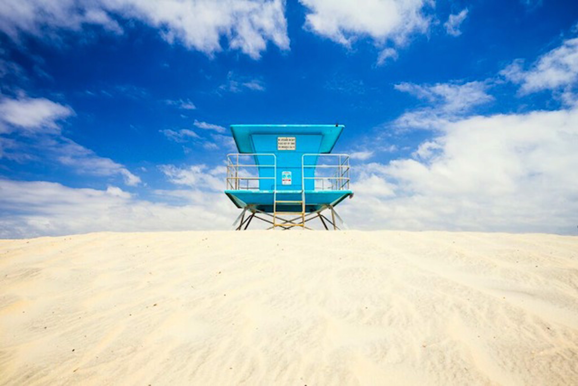 Coronado Lifeguard Stand by Peter Mendelson