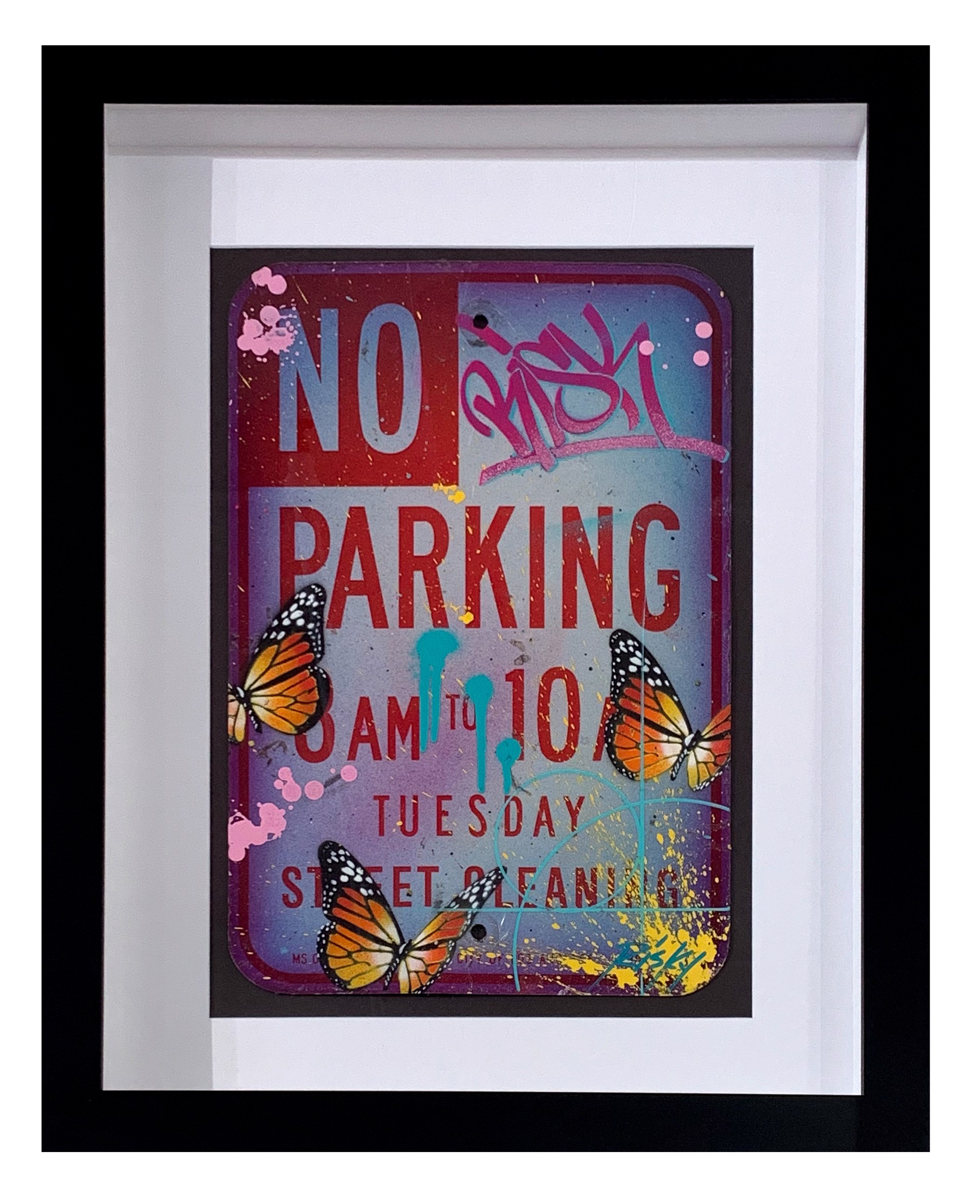 No Parking #6 by Risk