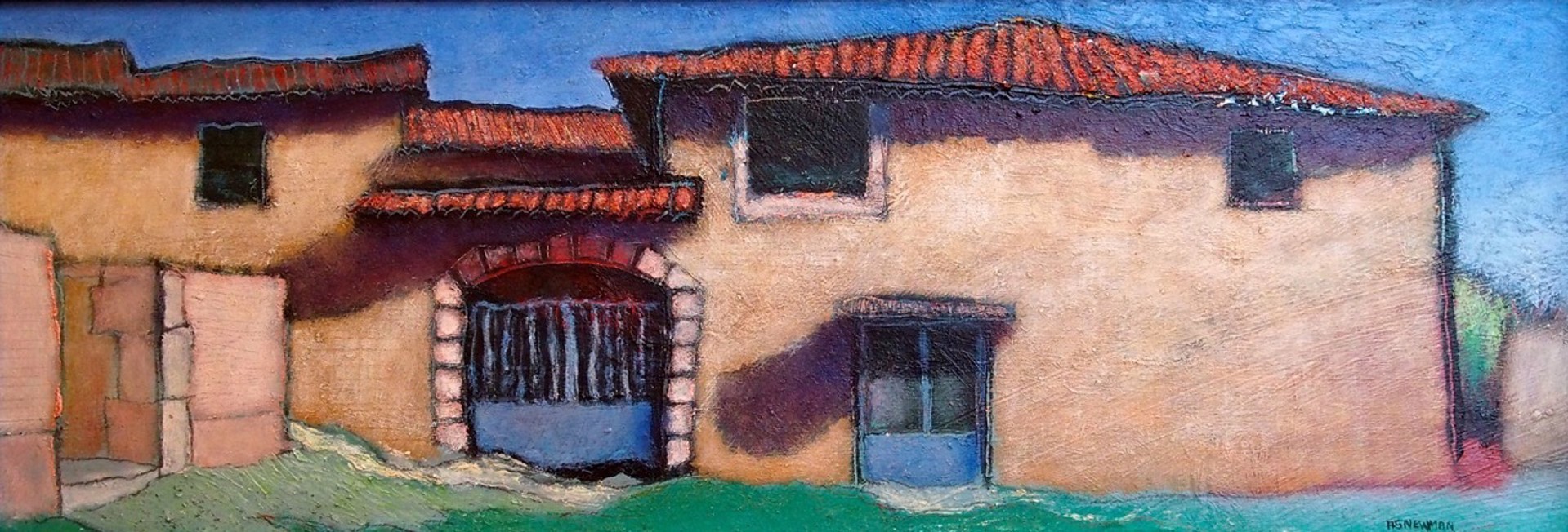 Long House (Vallerargues) by Andy Newman