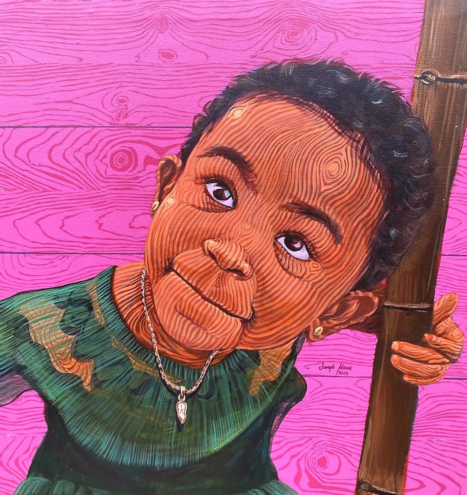 The Girl and the Bamboo 2 by Joseph Idowu