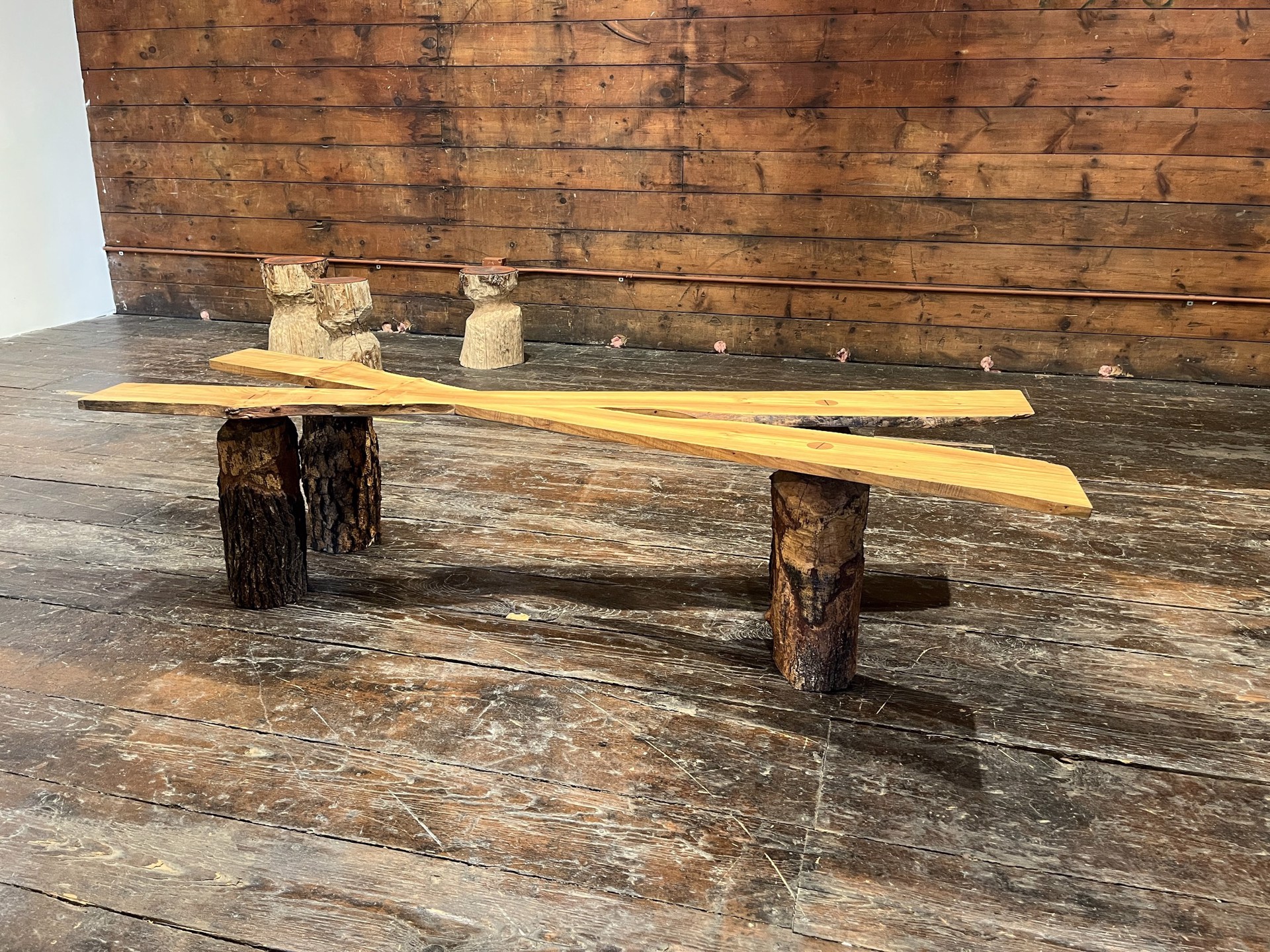 "X" Bench by Tim O'Neill