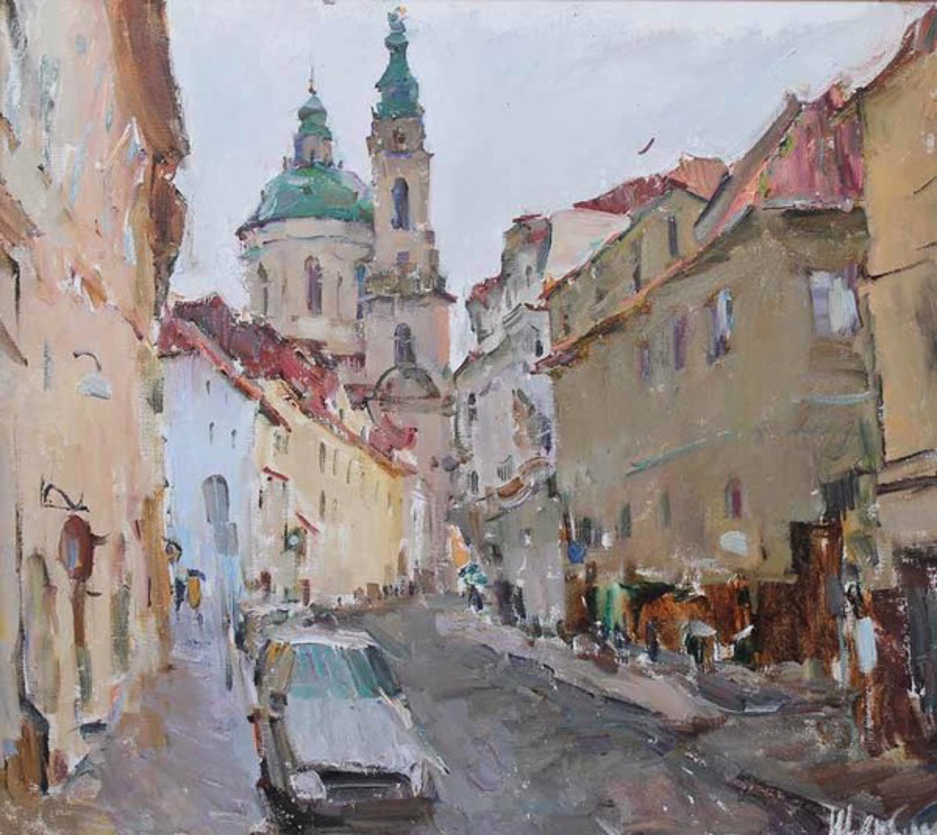 Old Town by Lyudmilla Sherbinina