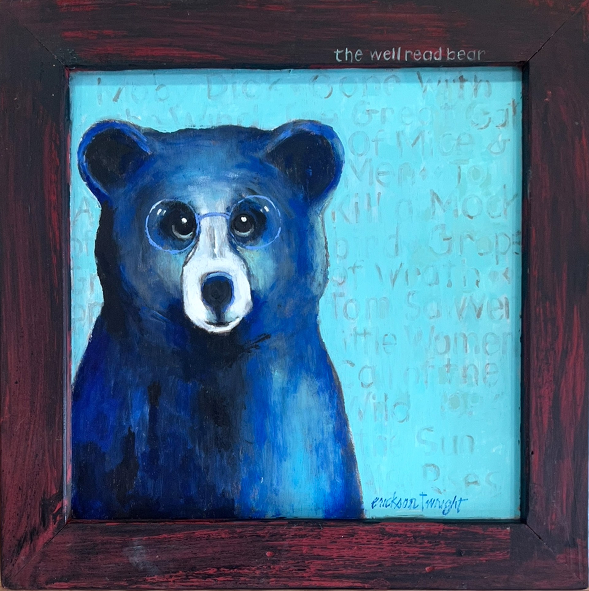 Well Read Bear by Sandra Erickson Wright