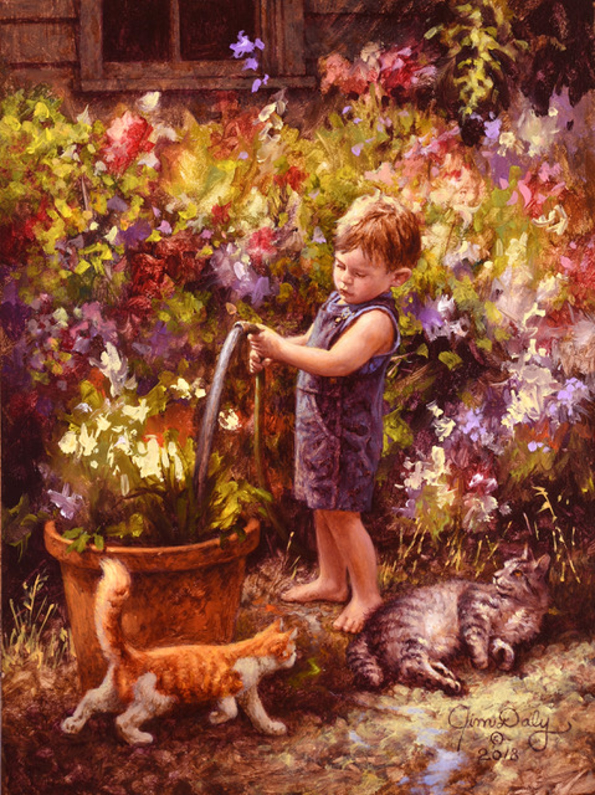 Garden Helpers by Jim Daly