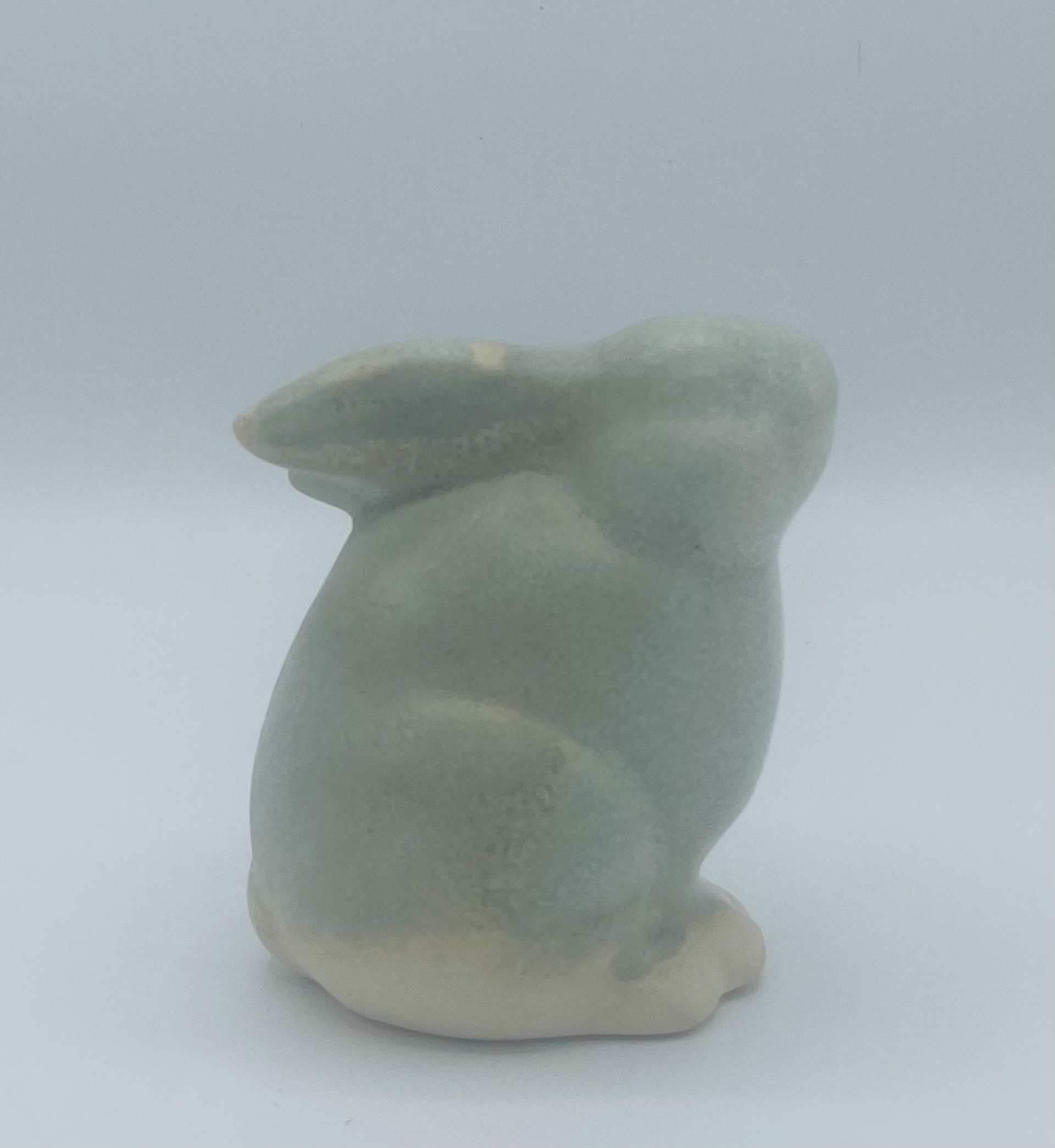 Small Patina Bunny #3 by Satterfield Pottery