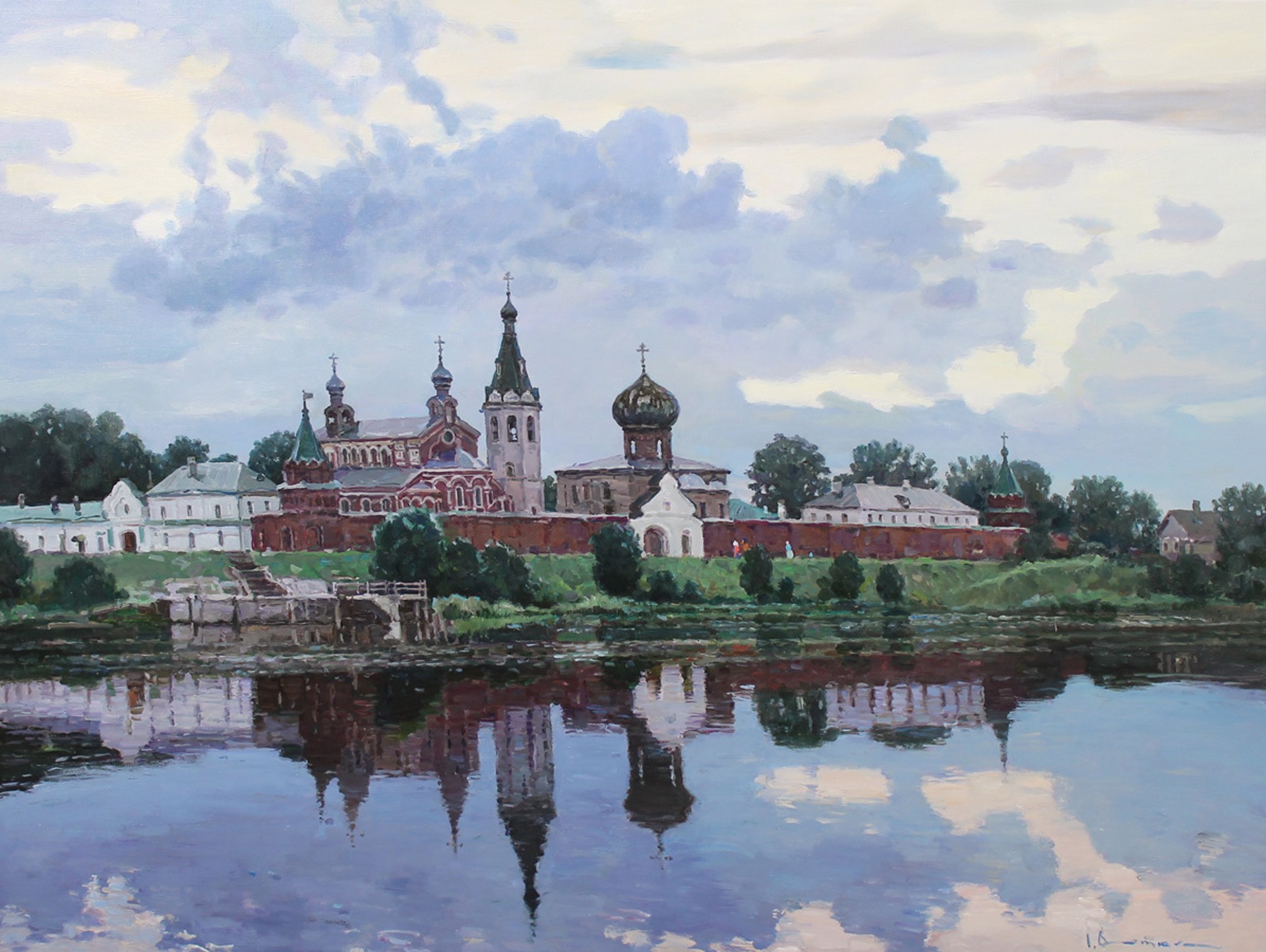 Old Monastery by Ivan Vityuk