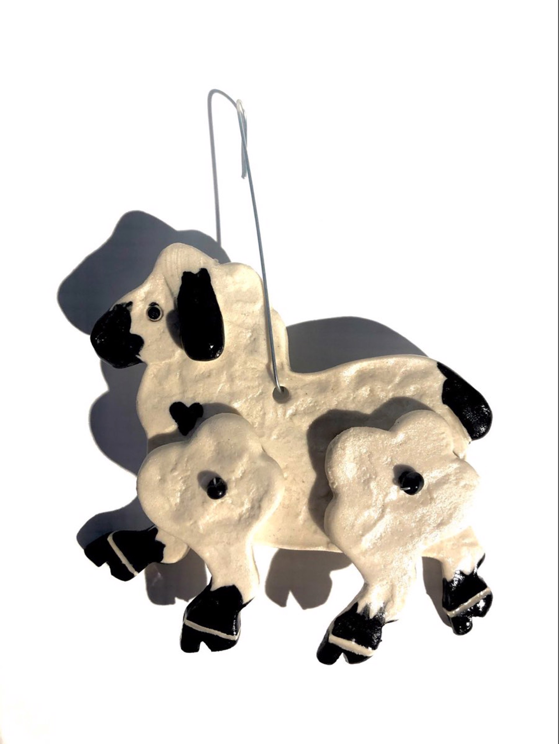 Sheep Ornament by Nancy Jacobsohn