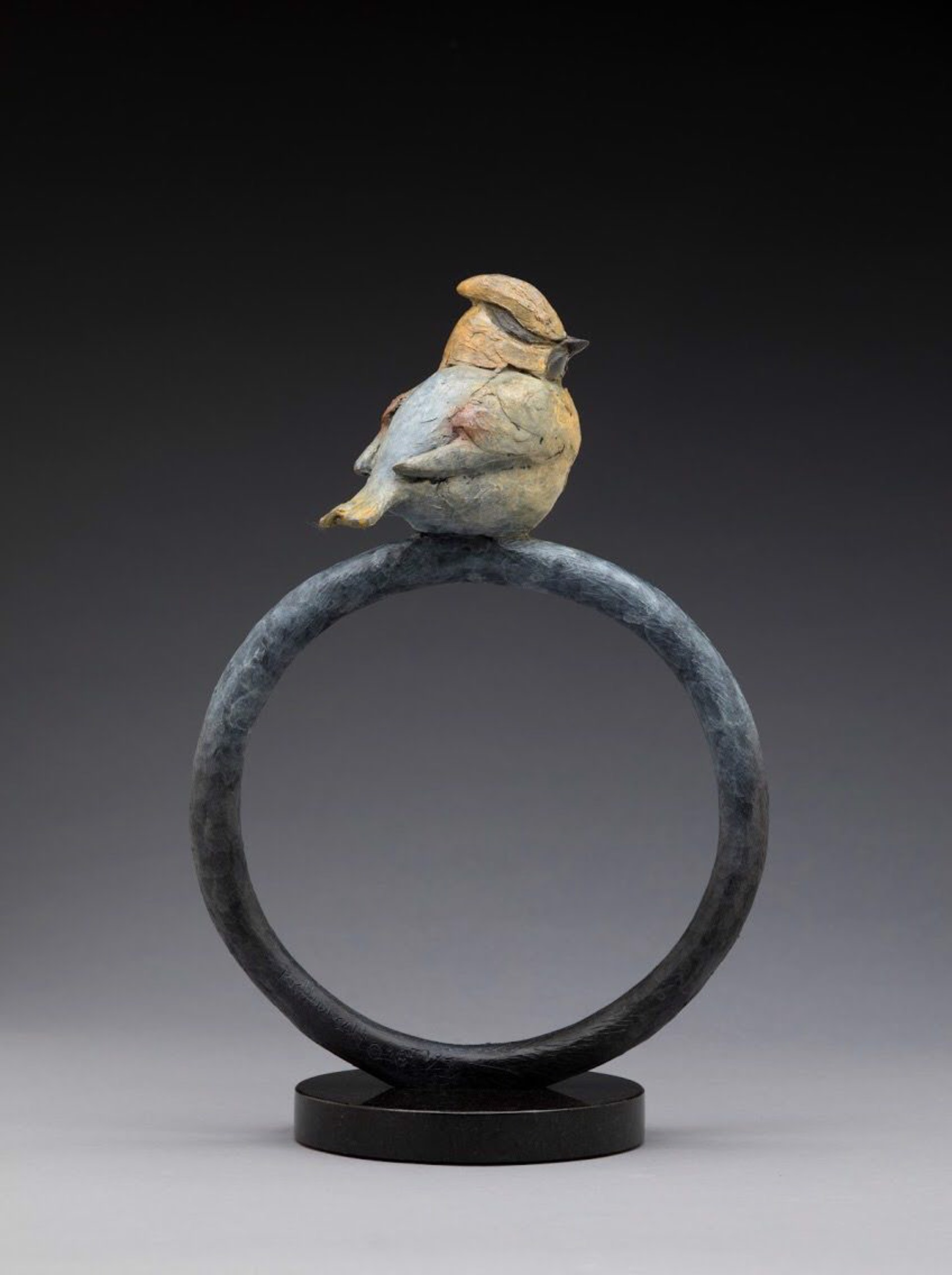 Winter Waxwing by David Richardson (sculptor)