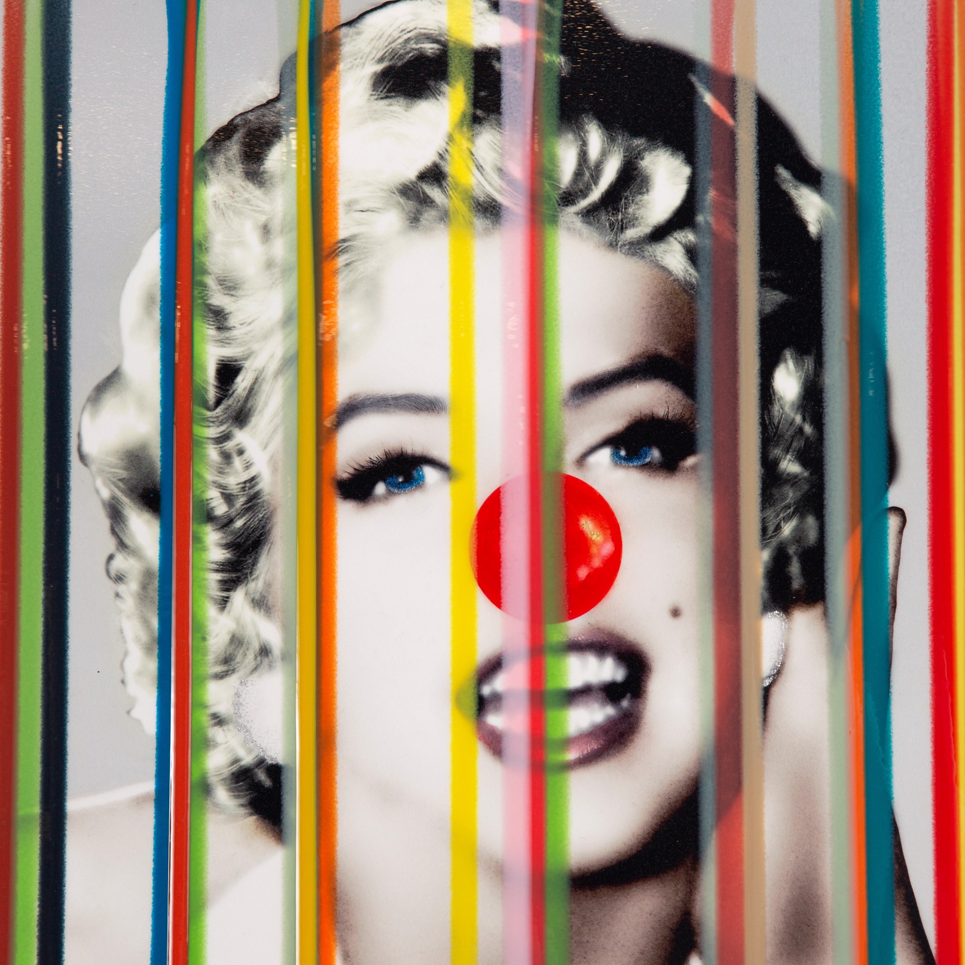Red Nose Marilyn by Srinjoy