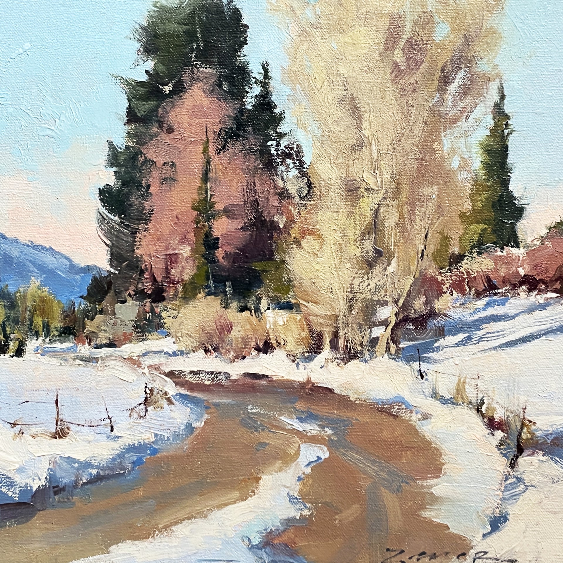 Winter Road by Allie Zeyer