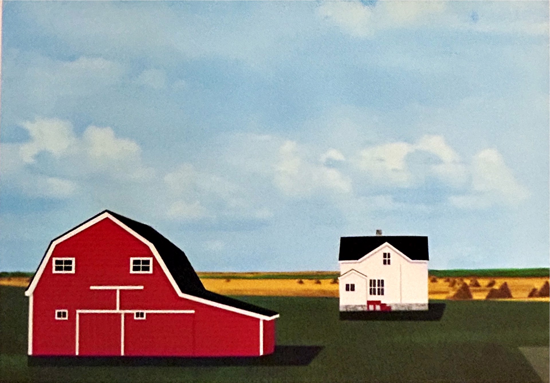 Farm Yard 248/500 by David Thauberger -