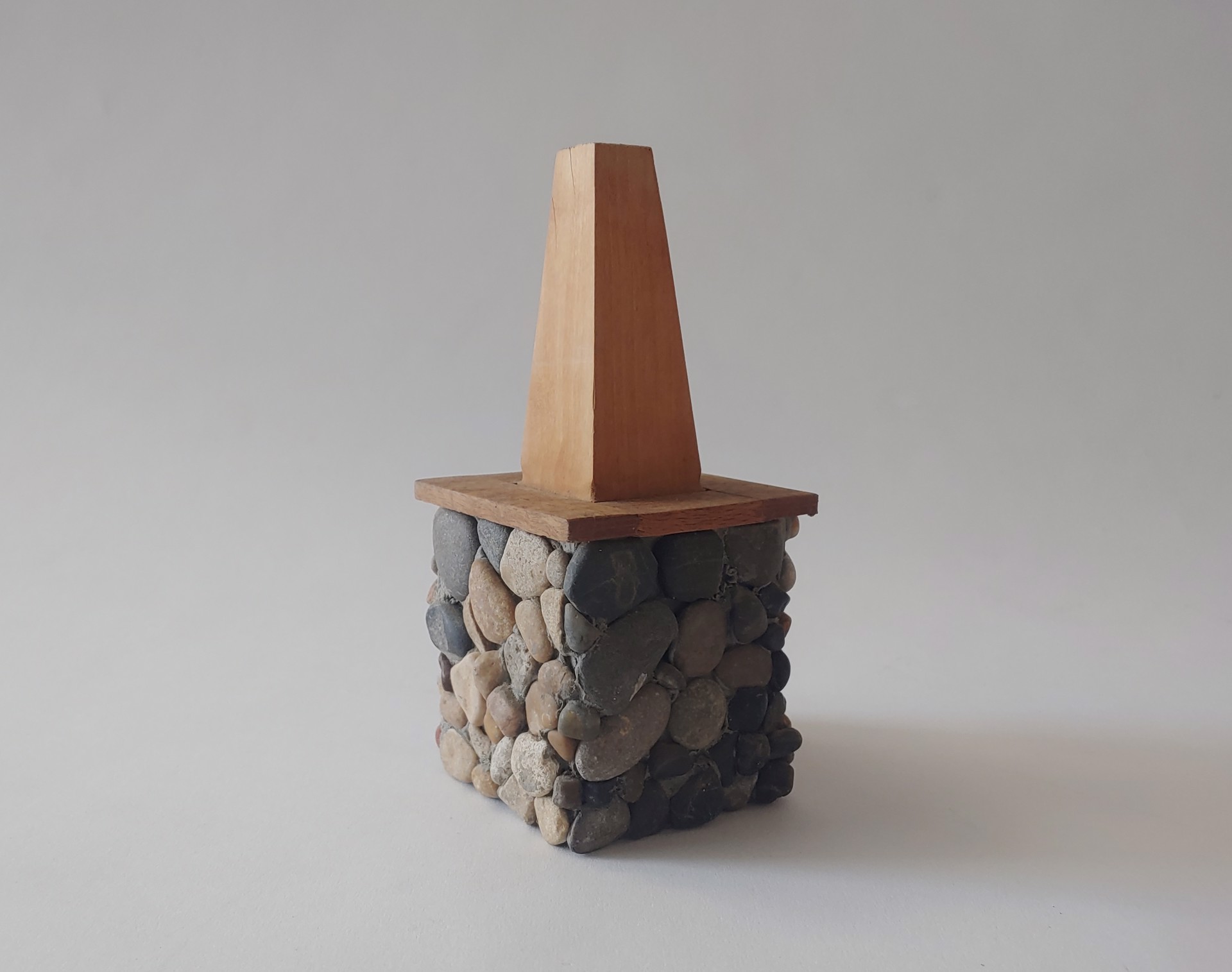Pillar w/ Stones Model - Furniture by David Amdur