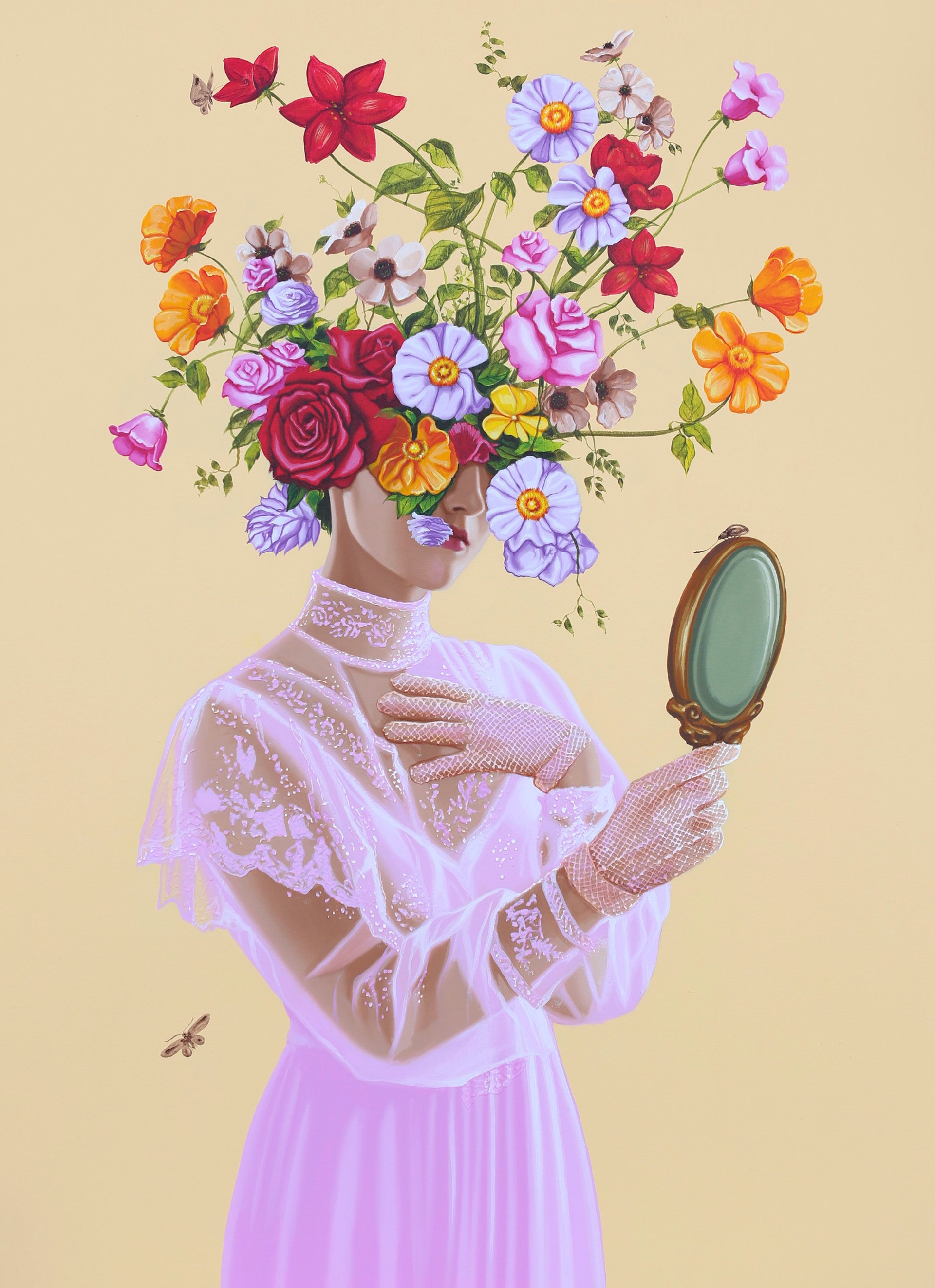 The Girl in the Mirror by Carlos Gamez de Francisco