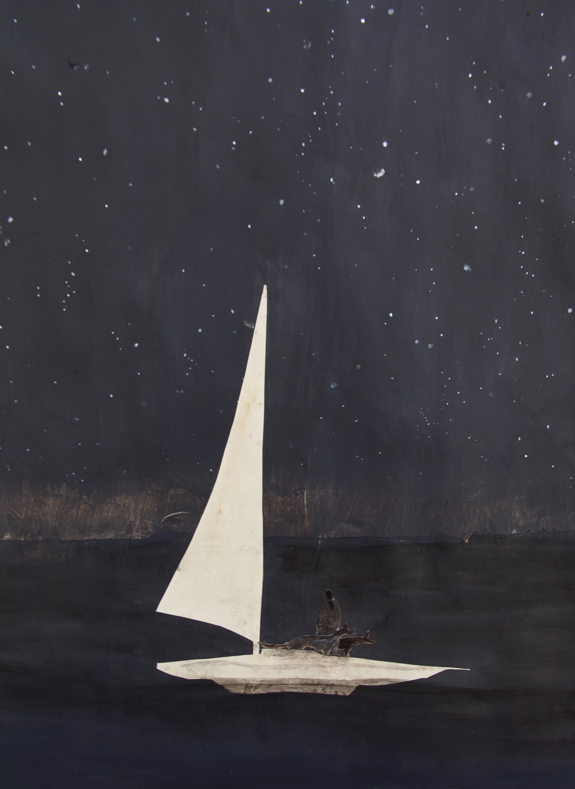 Night Sky/Night Sail by Gigi Mills