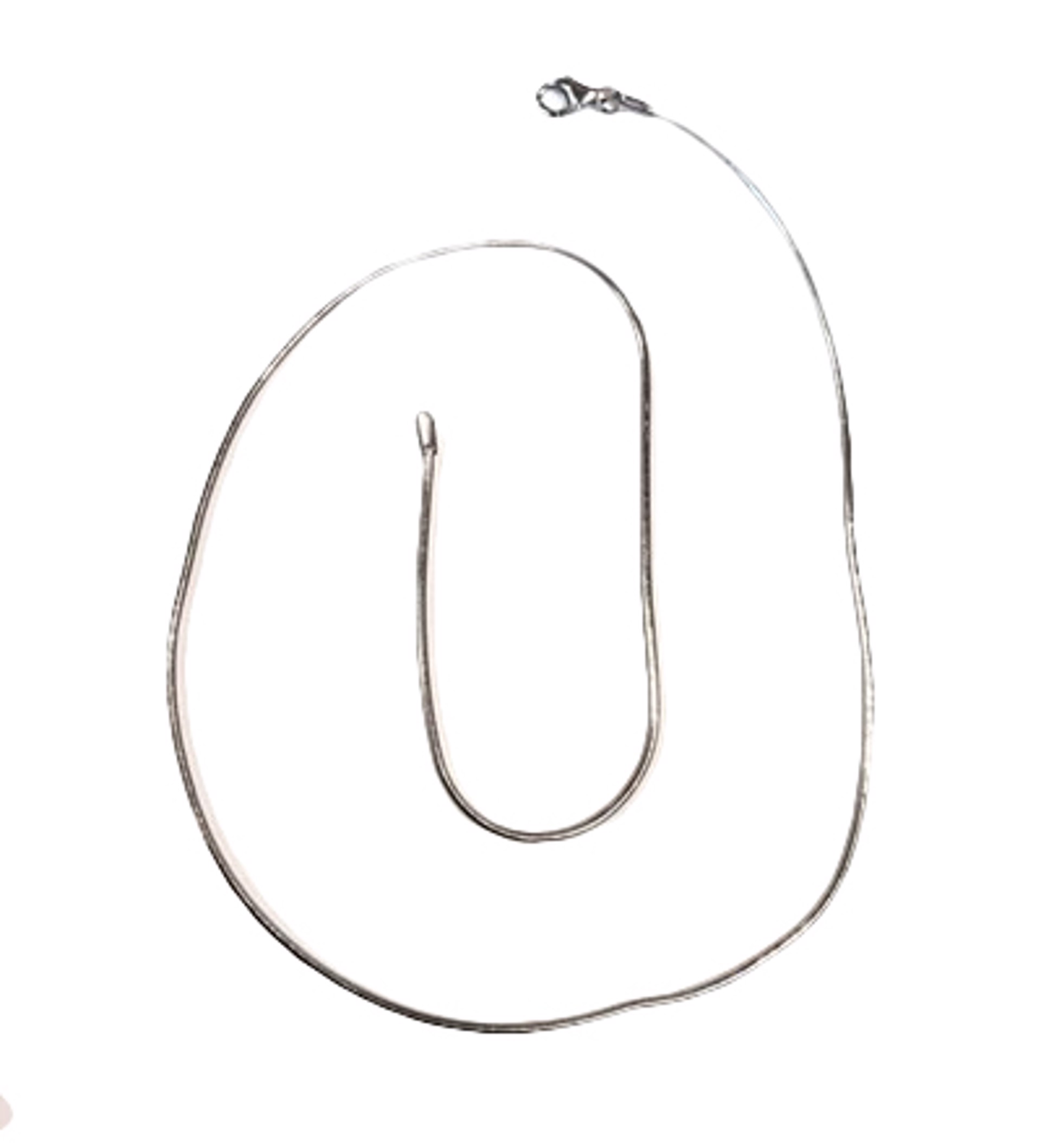 Necklace - 18" Sterling Silver Chain KNG 12 by Joryel Vera