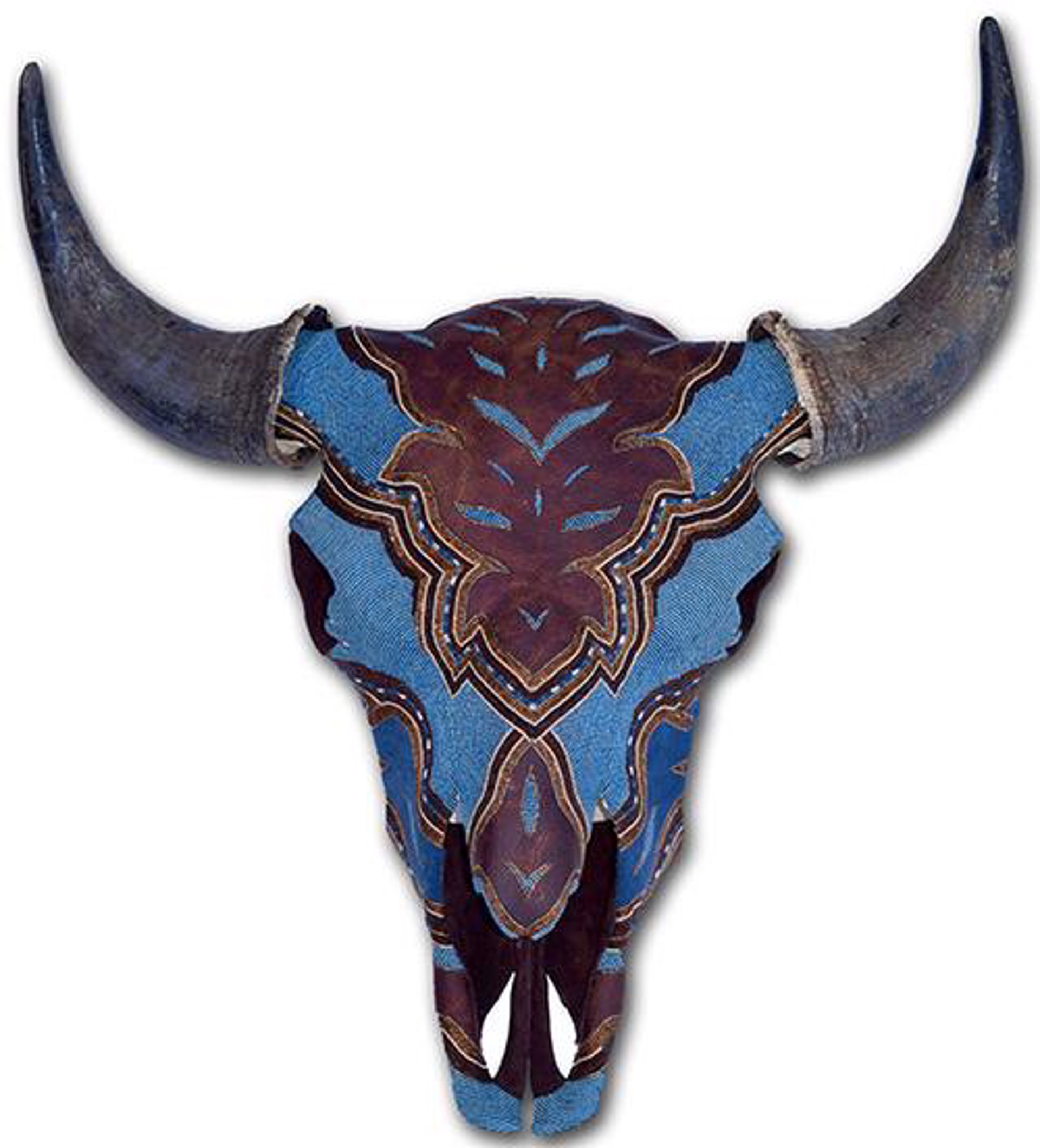 Distressed Leather Buffalo by Ali Rouse