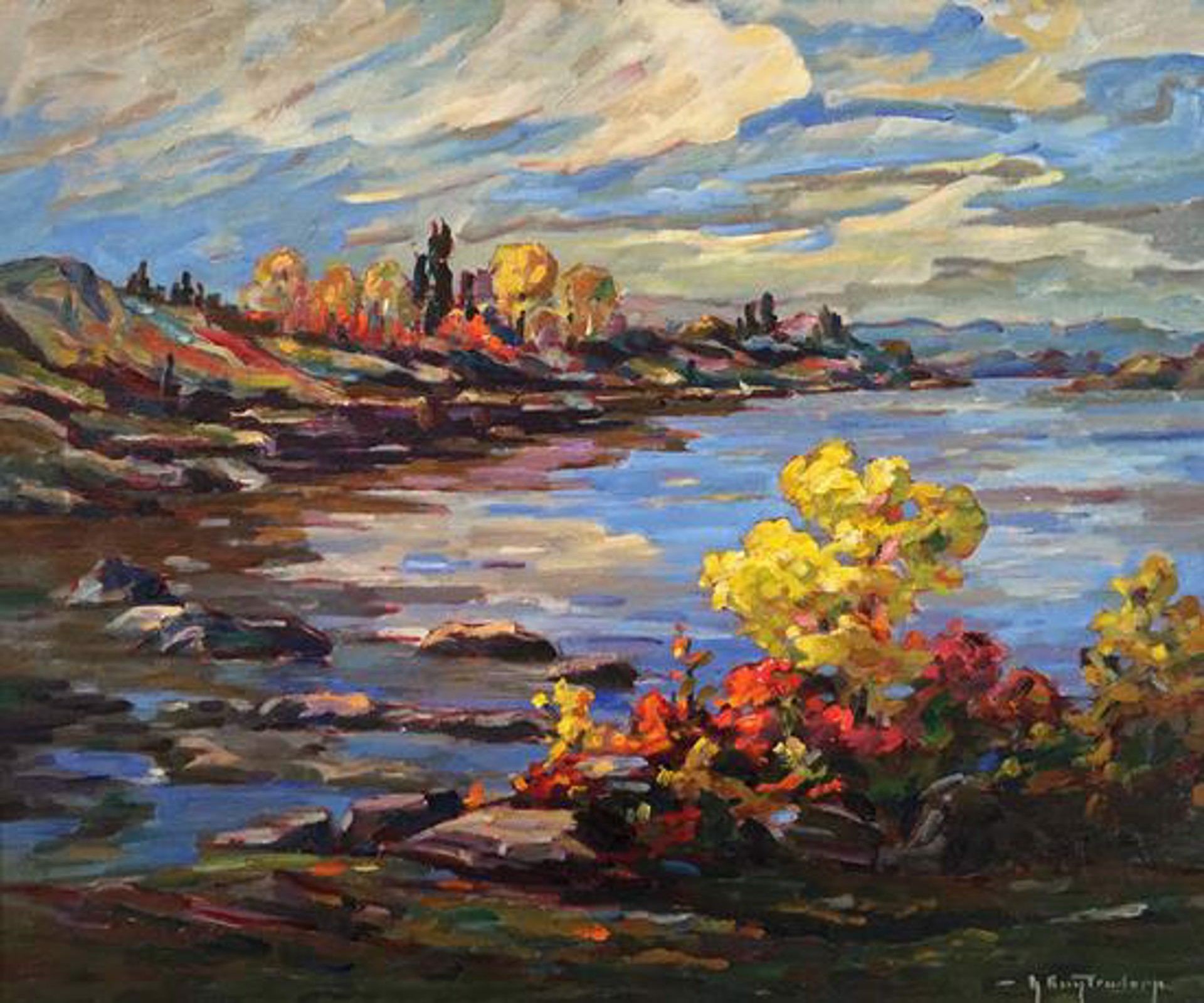 Northern Shoreline by George Buytendorp (1923-2014)