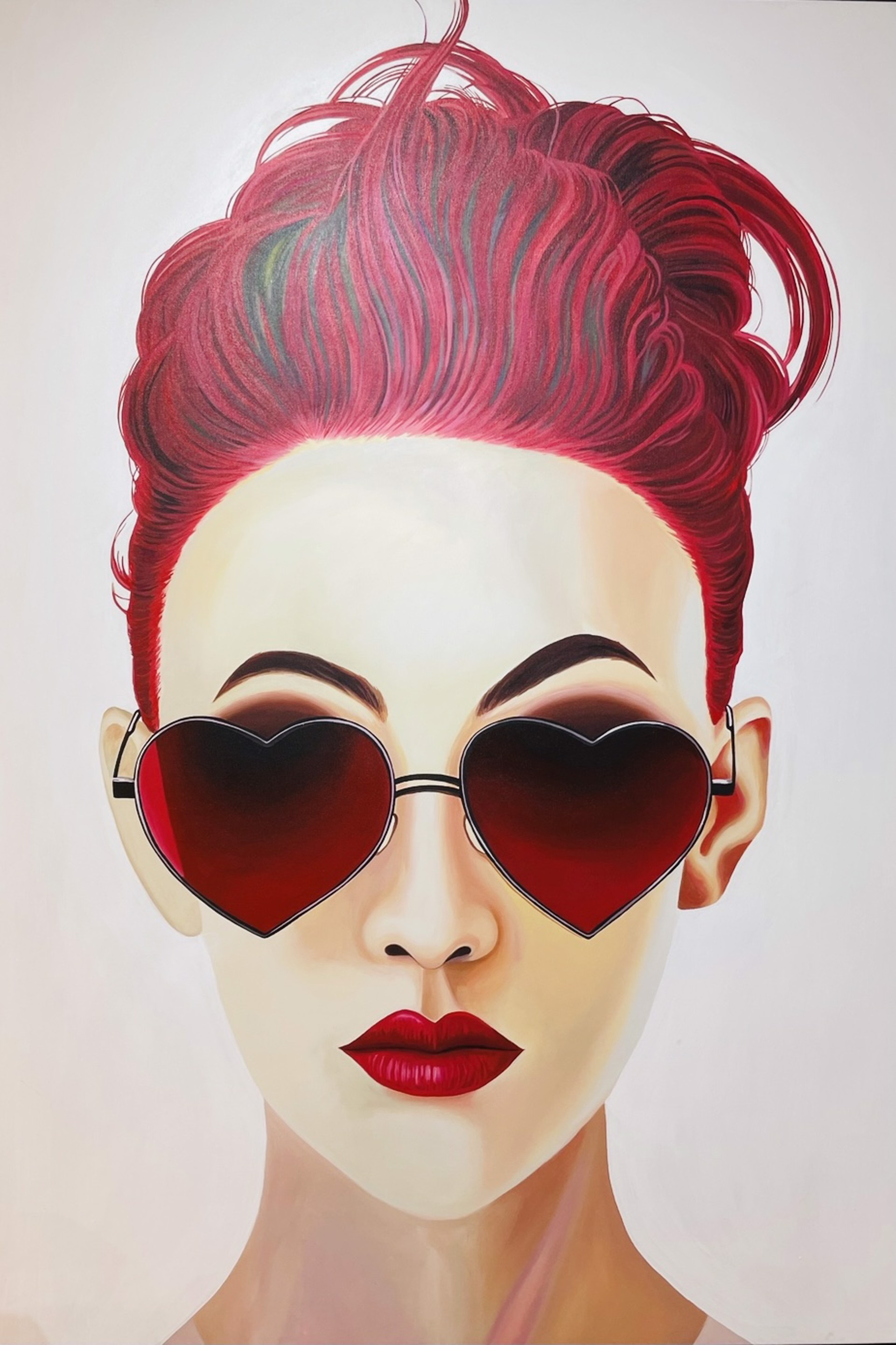 "Red Hearts Sunglasses" by Roni M