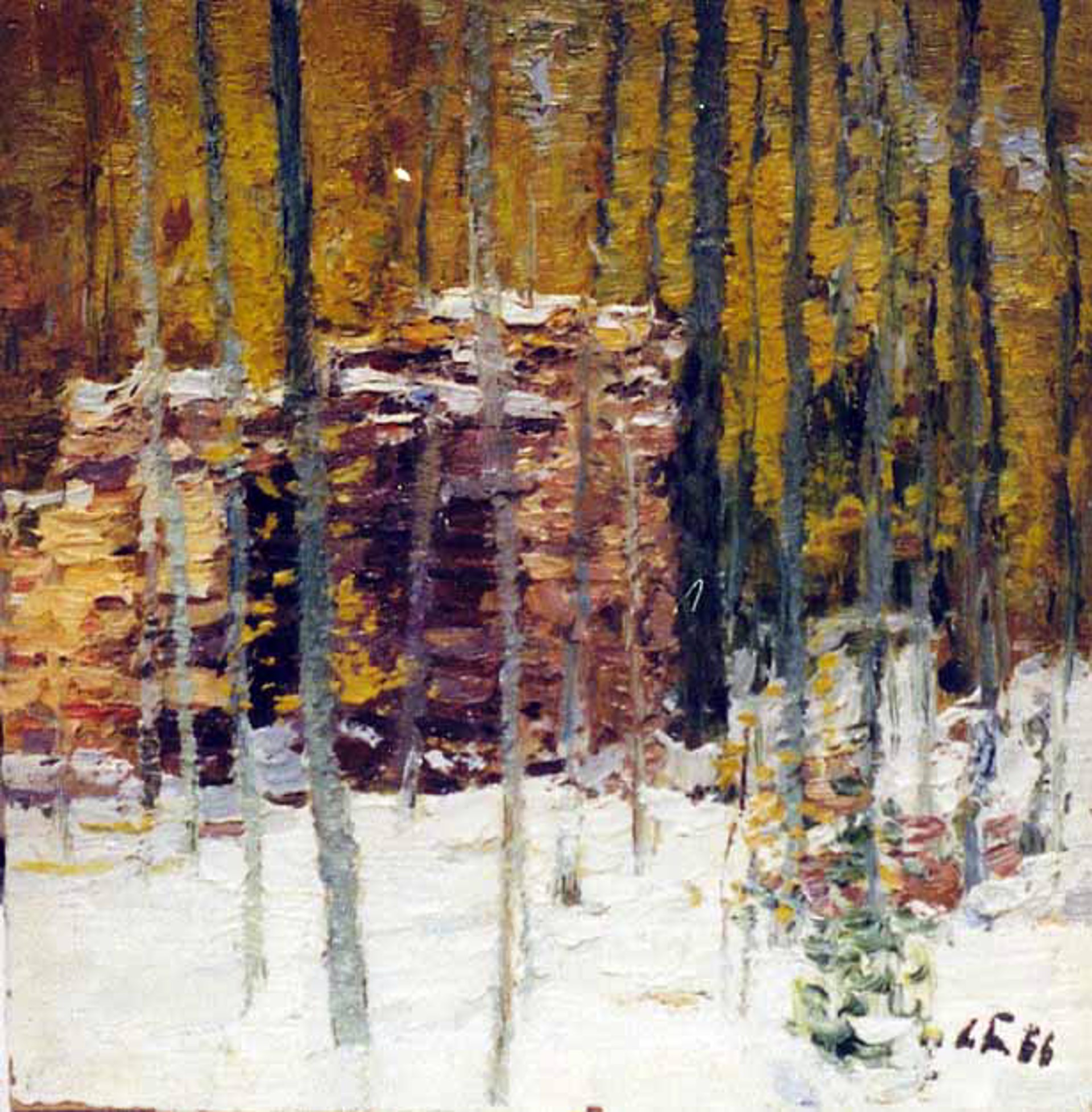 Woodpile by Nikolai Timkov