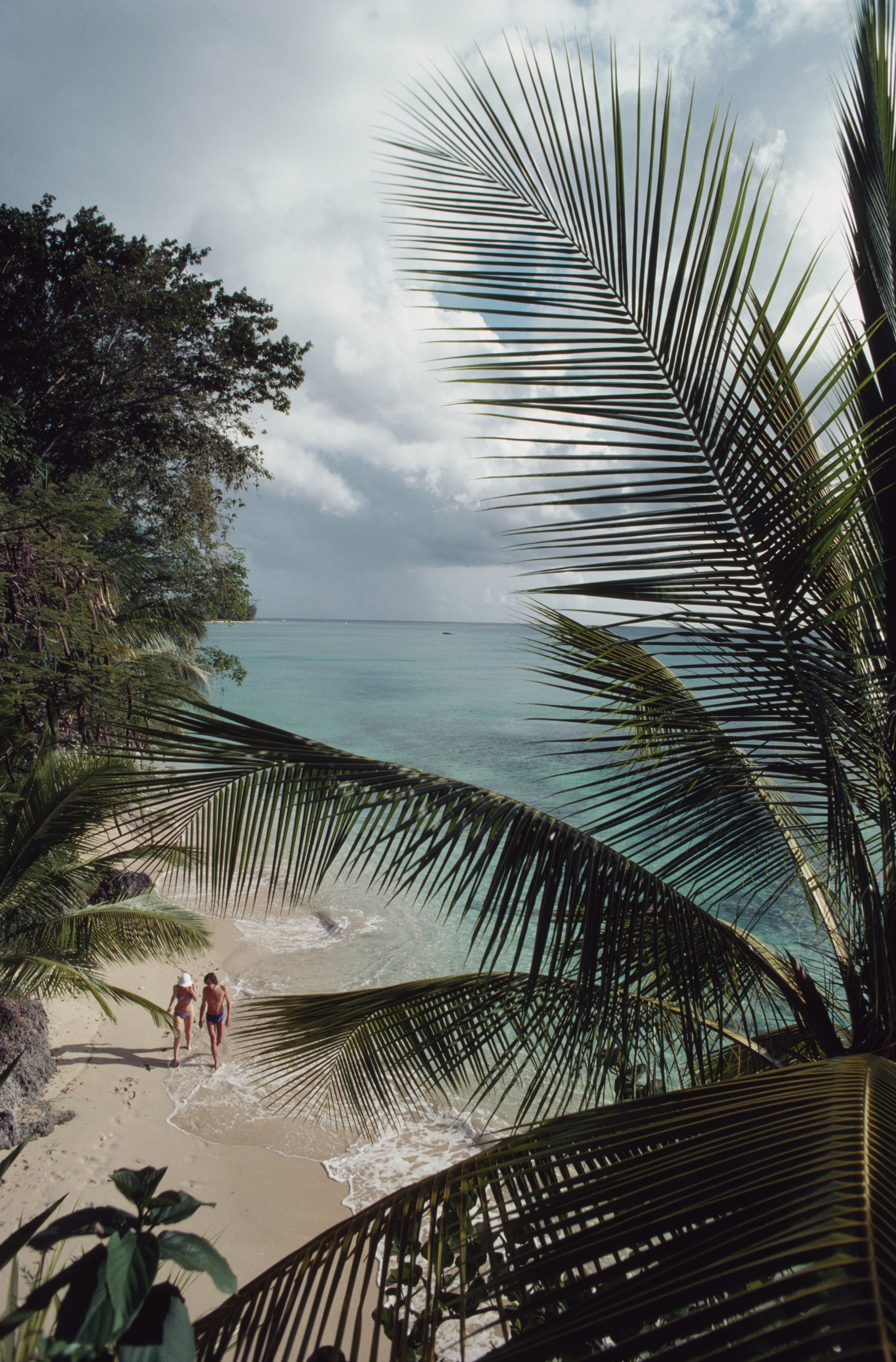 Barbados Beach by Slim Aarons