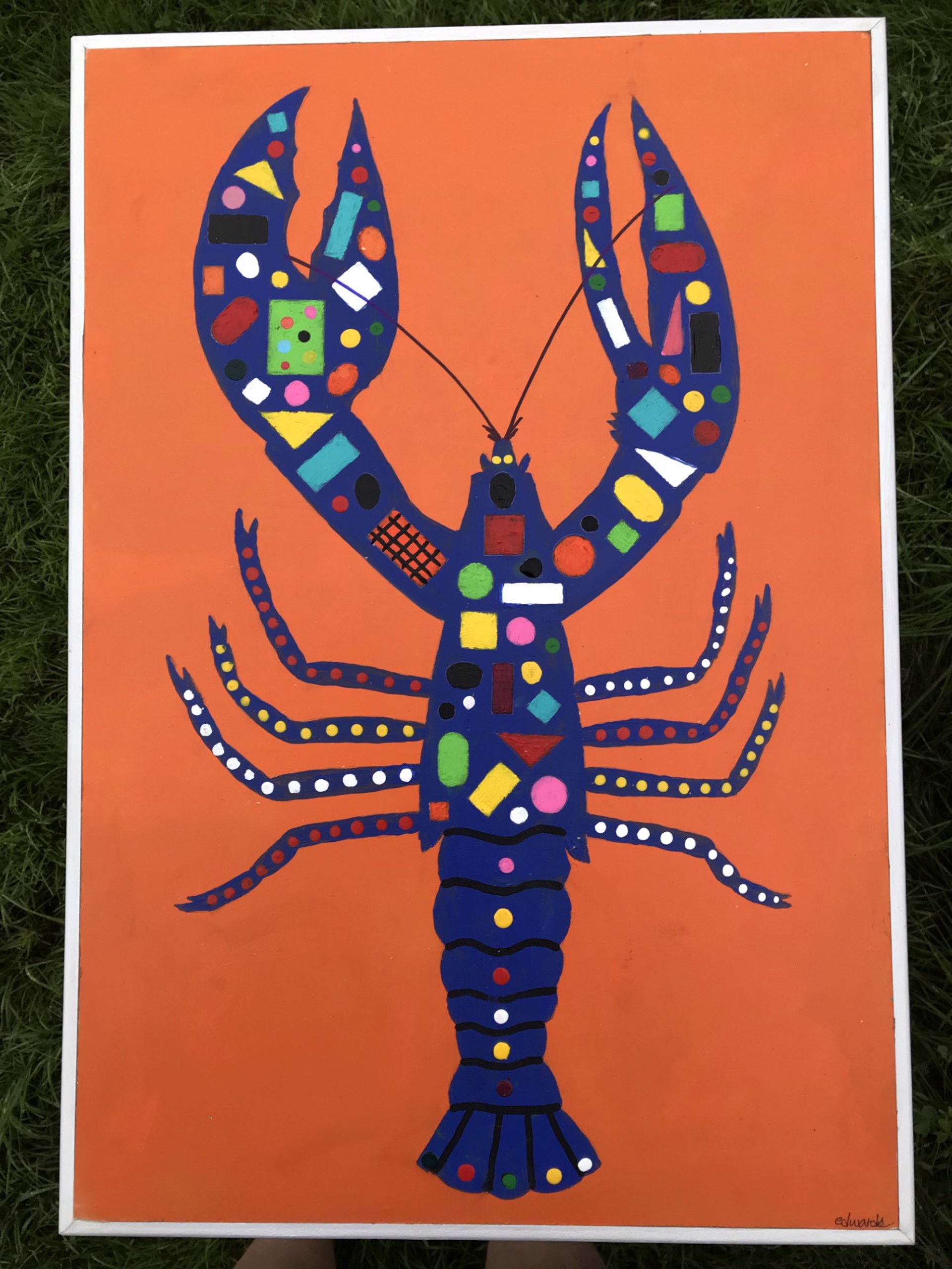 Blue Lobster by Jodi Edwards